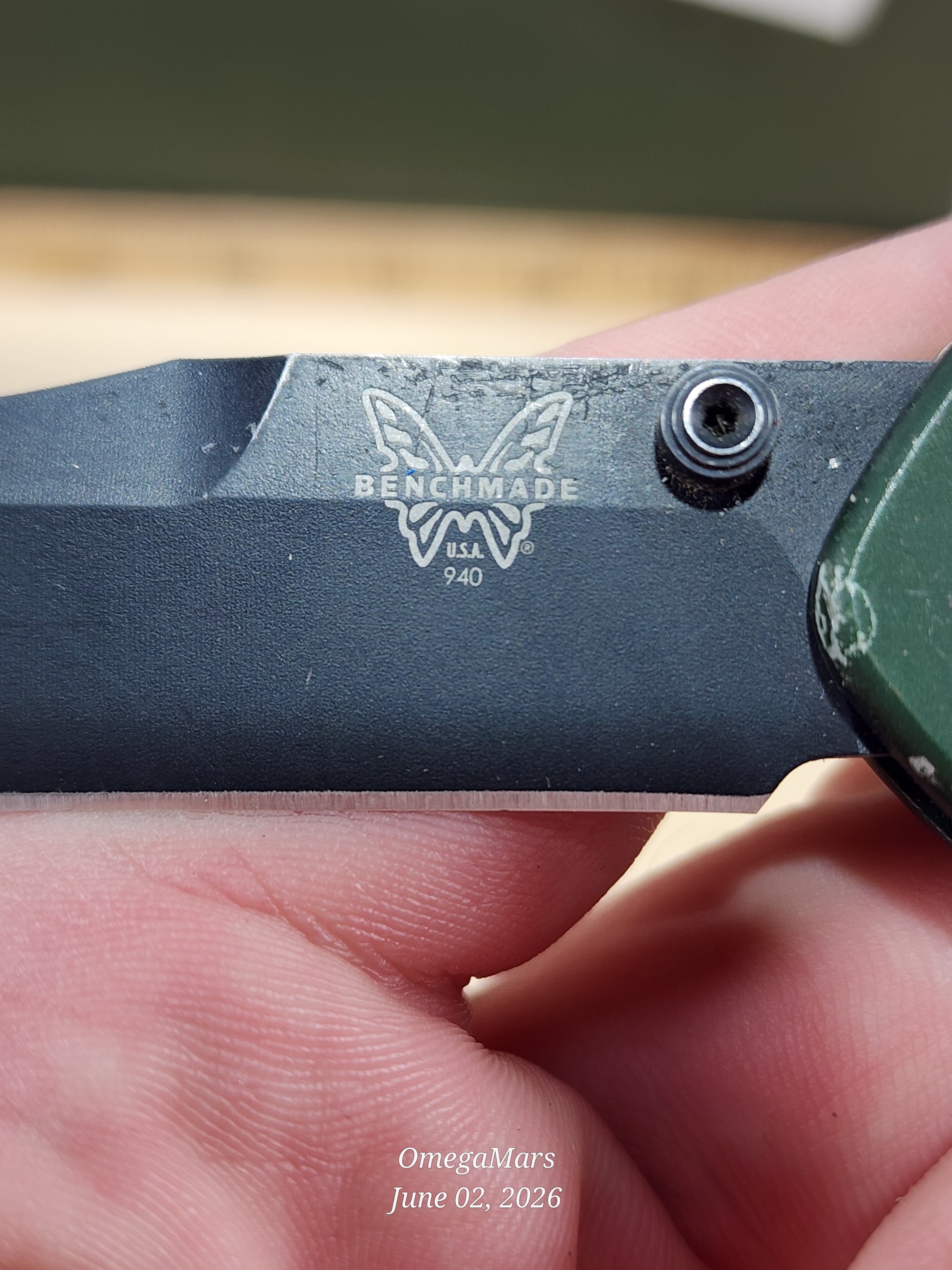 BENCHMADE 940 - Osborne - Light Usage - #86Gr