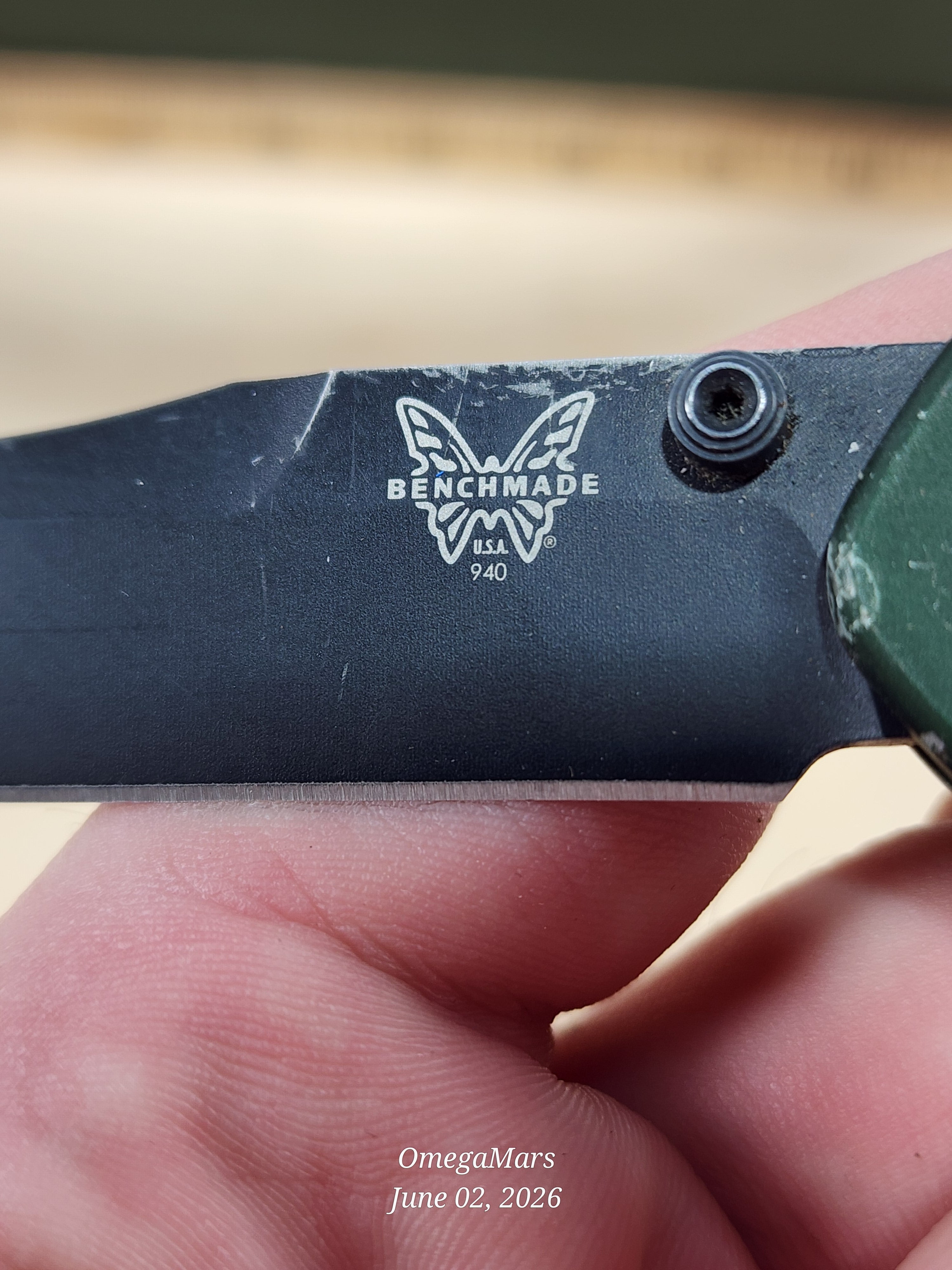 BENCHMADE 940 - Osborne - Light Usage - #86Gr
