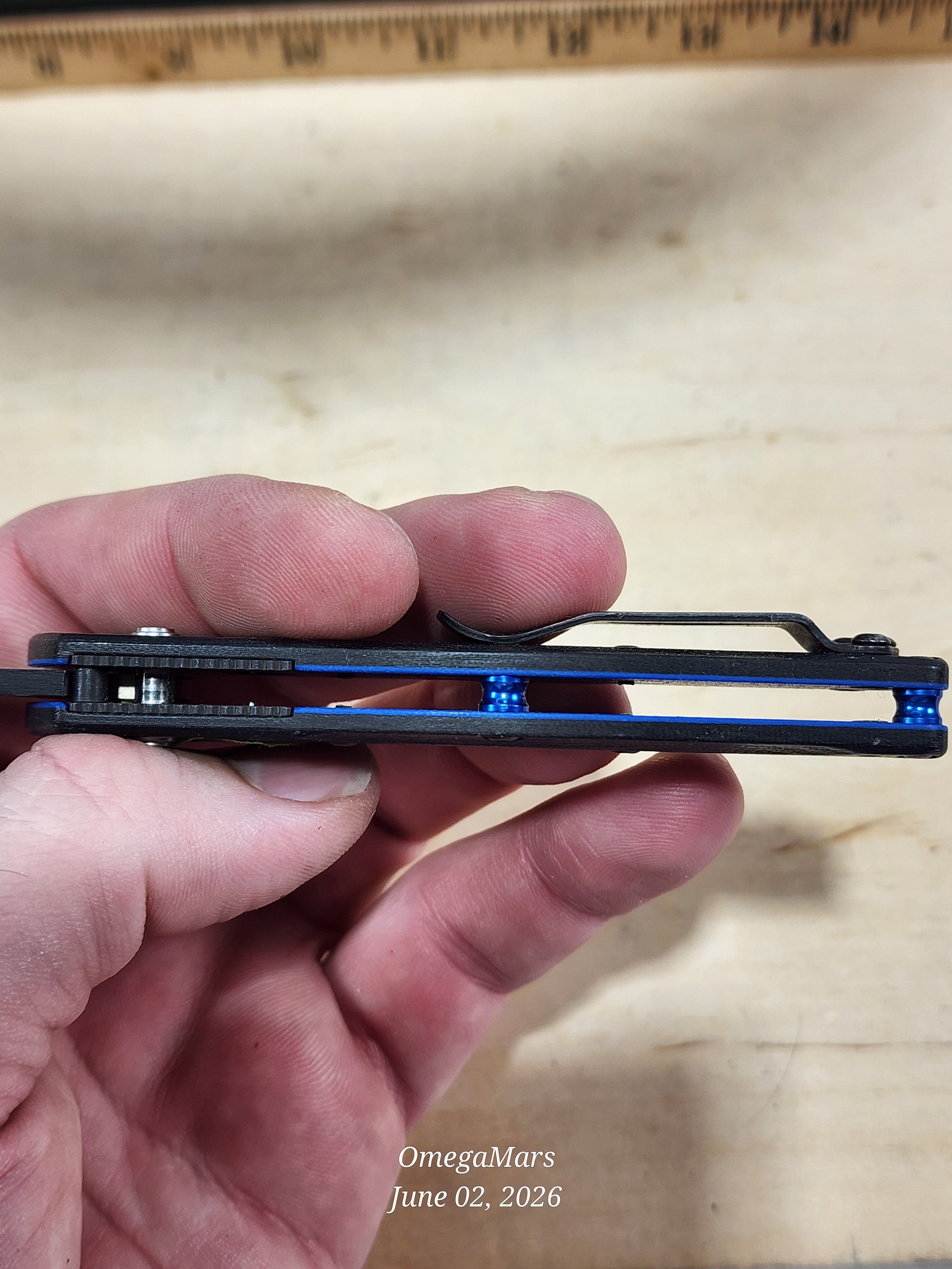BENCHMADE 945BK-1 Mini Osborne - Light Usage - #87Gr
