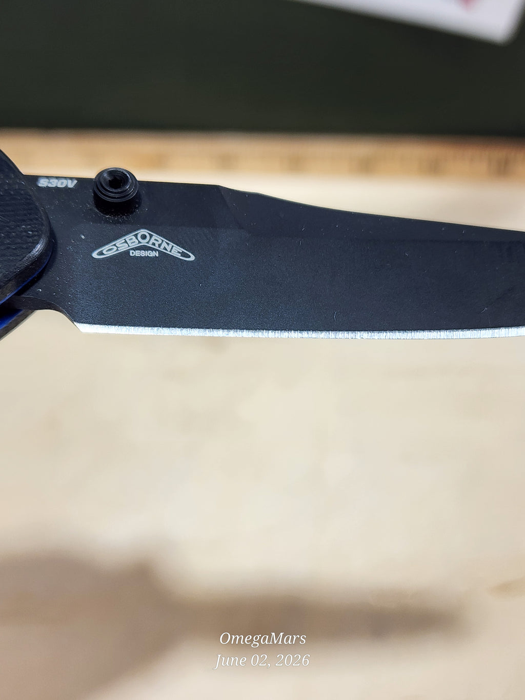 BENCHMADE 945BK-1 Mini Osborne - Light Usage - #87Gr