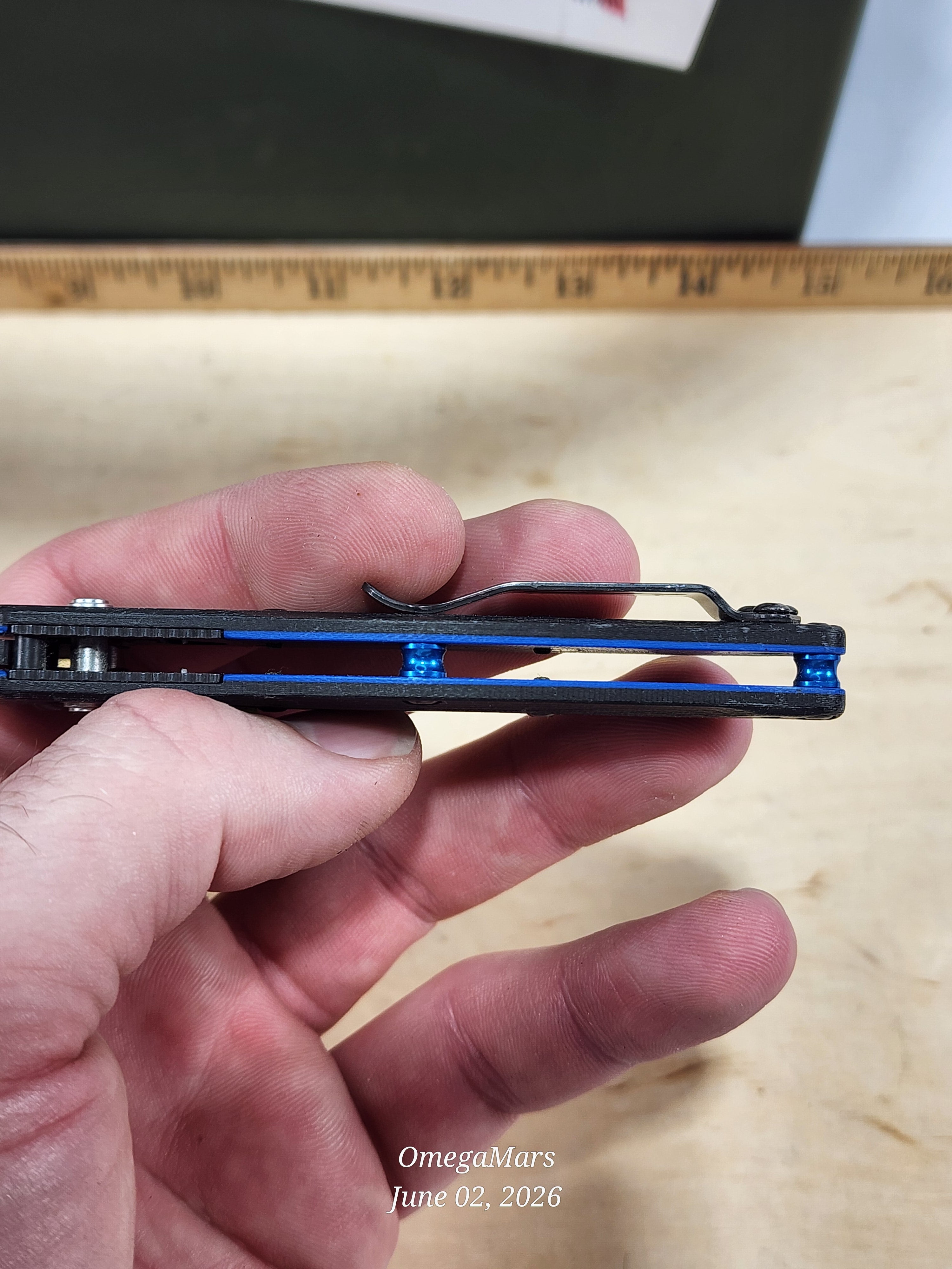 BENCHMADE 945BK-1 Mini Osborne - Light Usage - #88Gr
