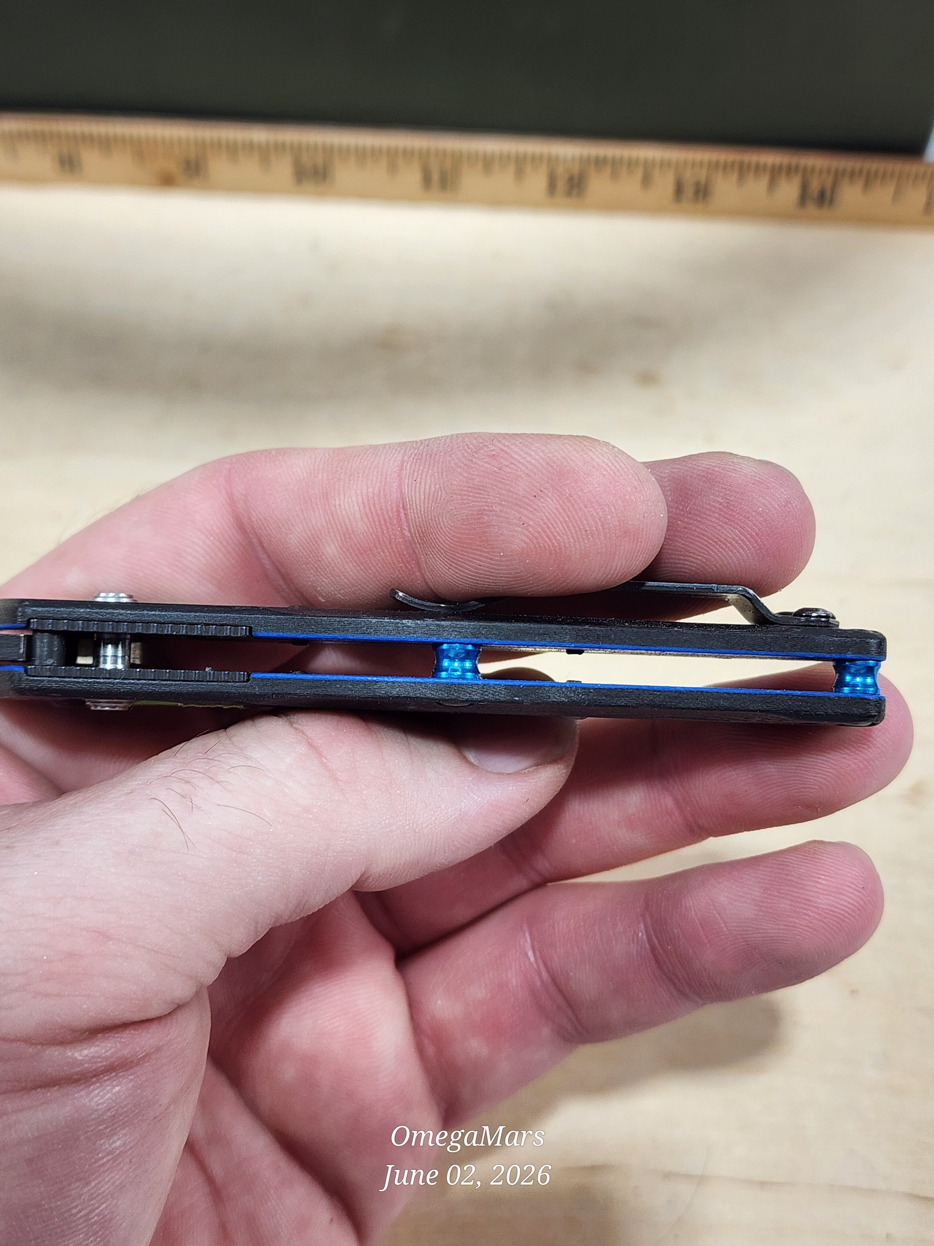BENCHMADE 945BK-1 Mini Osborne - Light Usage - #89Gr