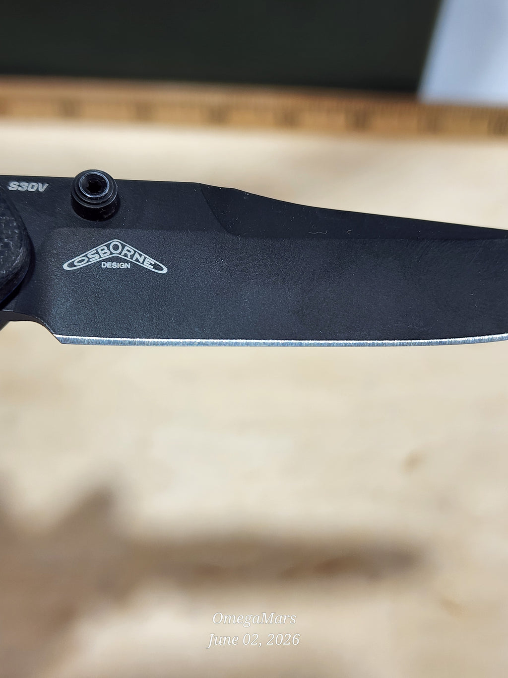 BENCHMADE 945BK-1 Mini Osborne - Light Usage - #89Gr