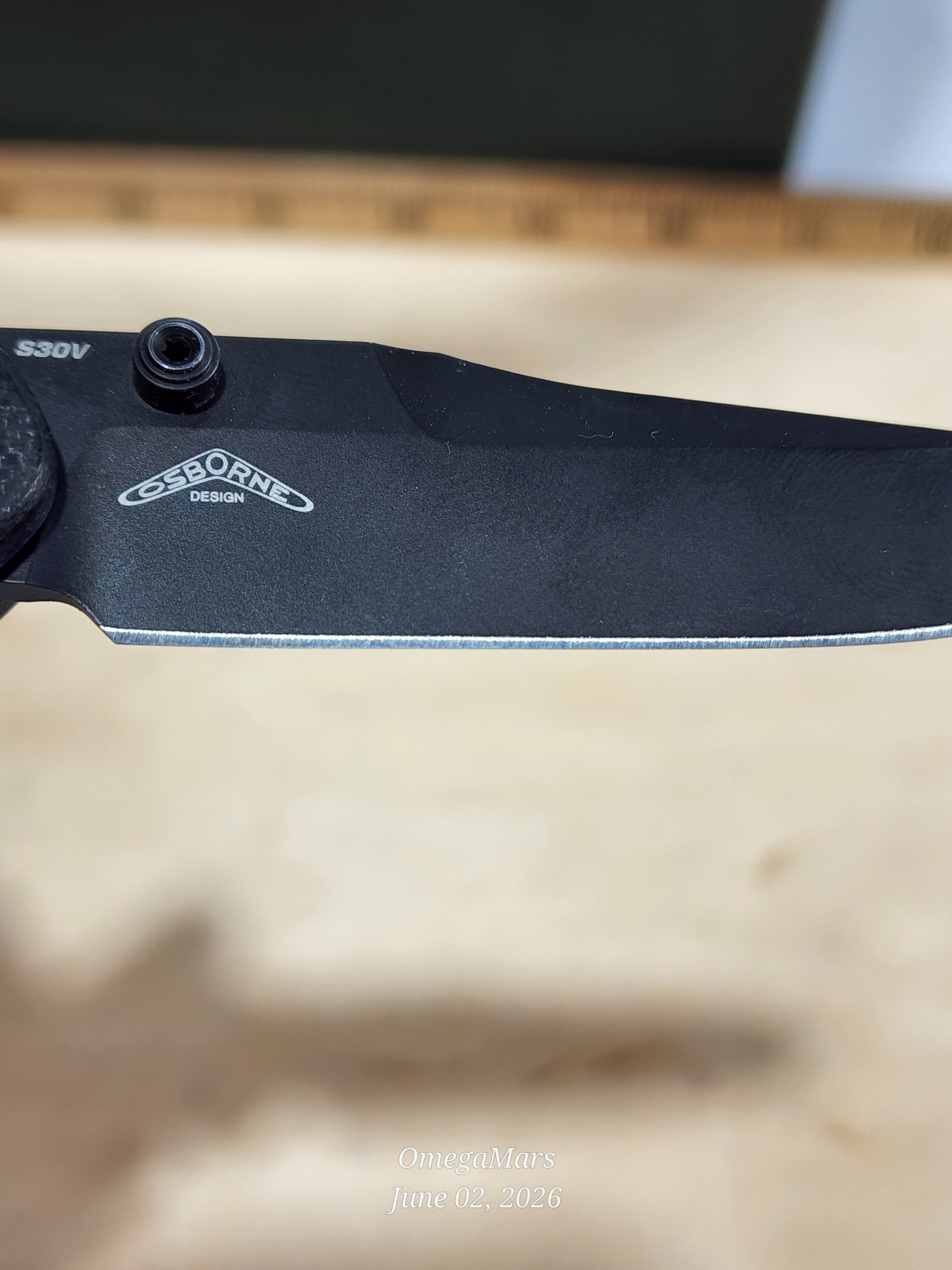 BENCHMADE 945BK-1 Mini Osborne - Light Usage - #89Gr