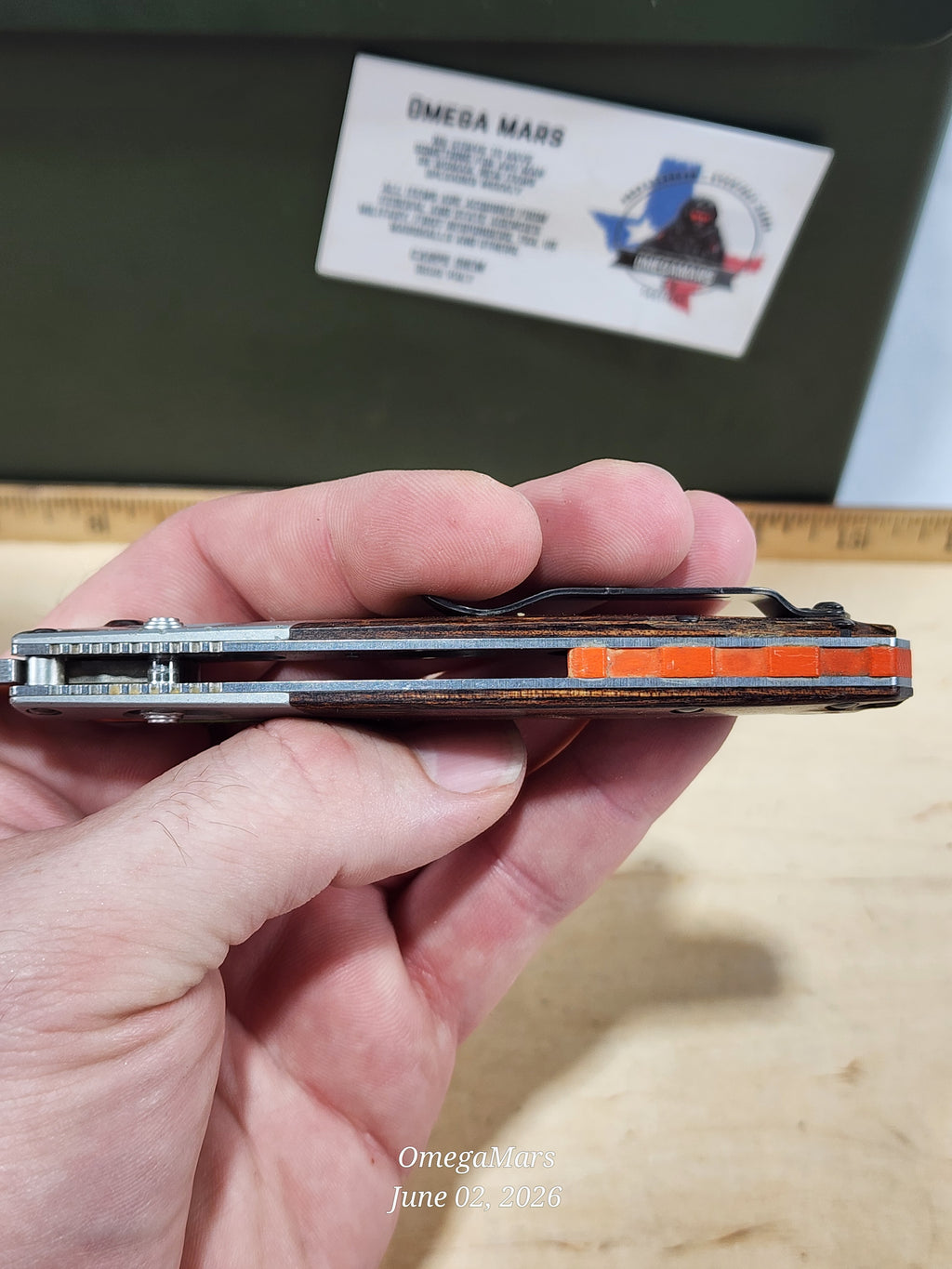 BENCHMADE 15085-2 Mini Crooked River - Light Usage - #90Gr