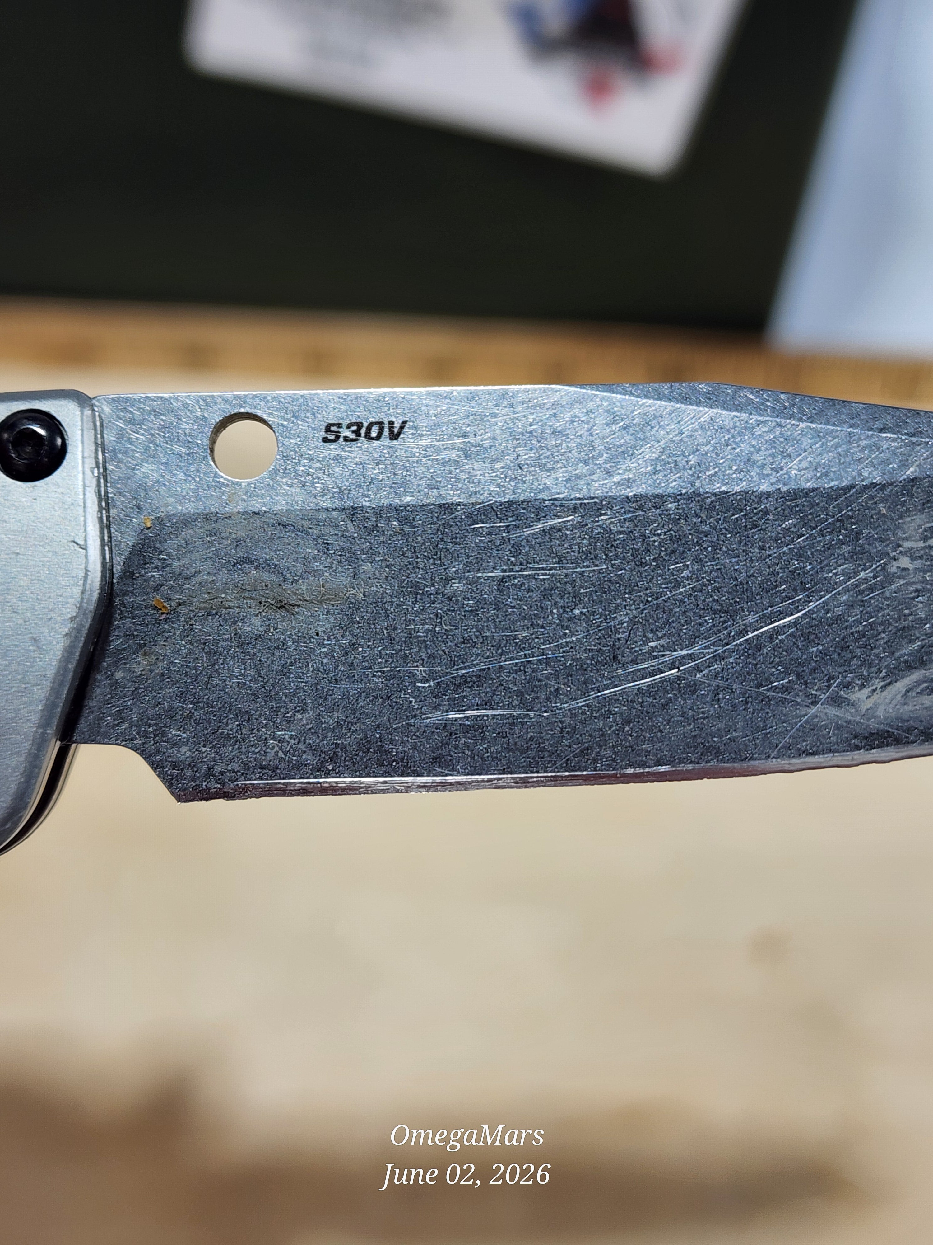 BENCHMADE 15085-2 Mini Crooked River - Light Usage - #90Gr