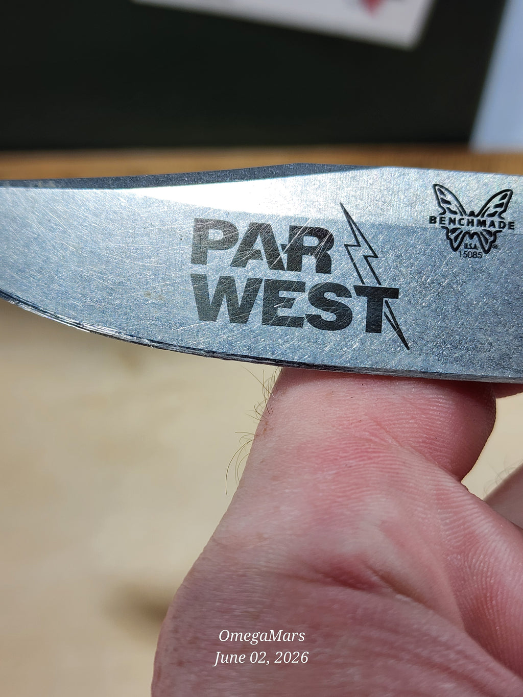 BENCHMADE 15085-2 Mini Crooked River - Light Usage - #90Gr