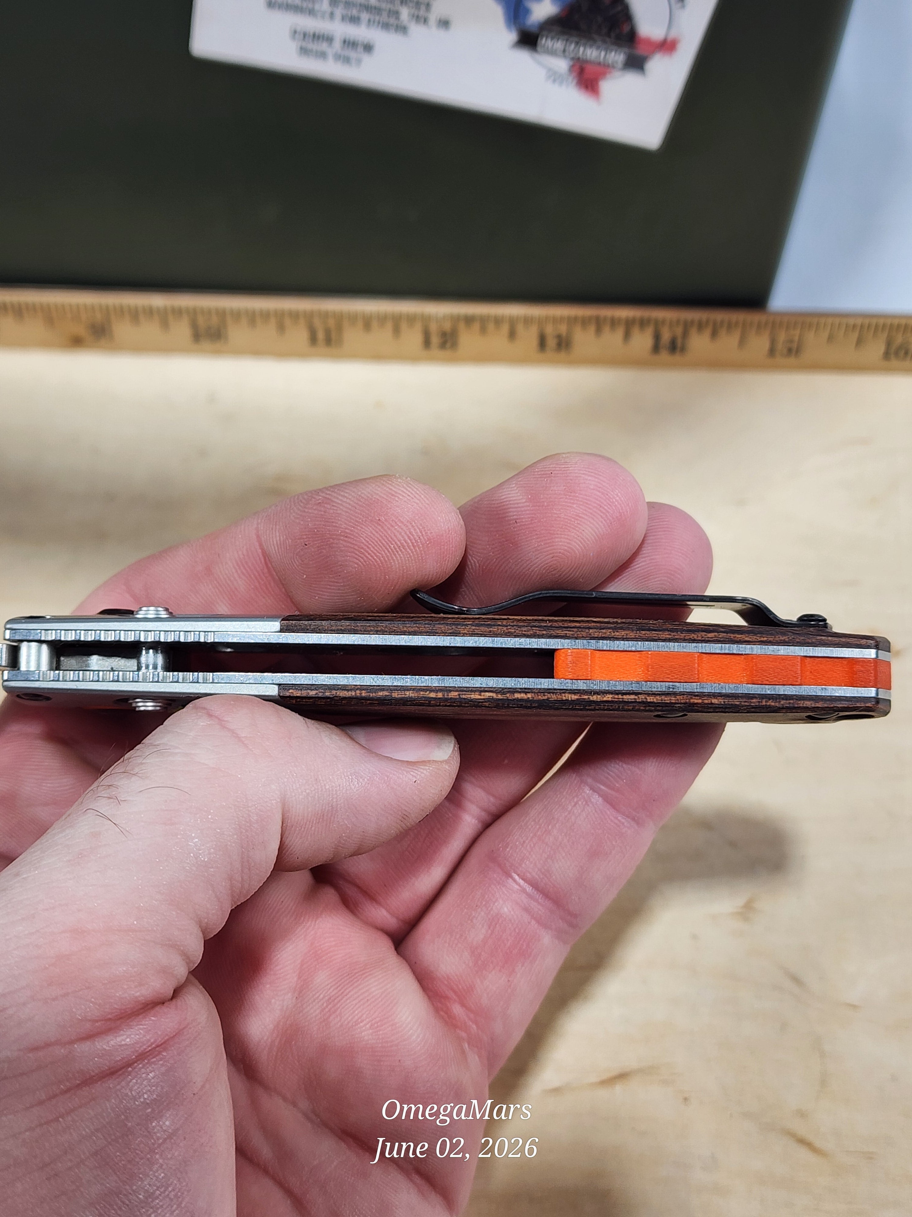 BENCHMADE 15085-2 Mini Crooked River - Light Usage - #91Gr
