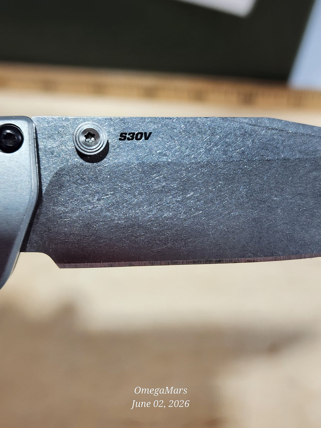 BENCHMADE 15085-2 Mini Crooked River - Light Usage - #91Gr