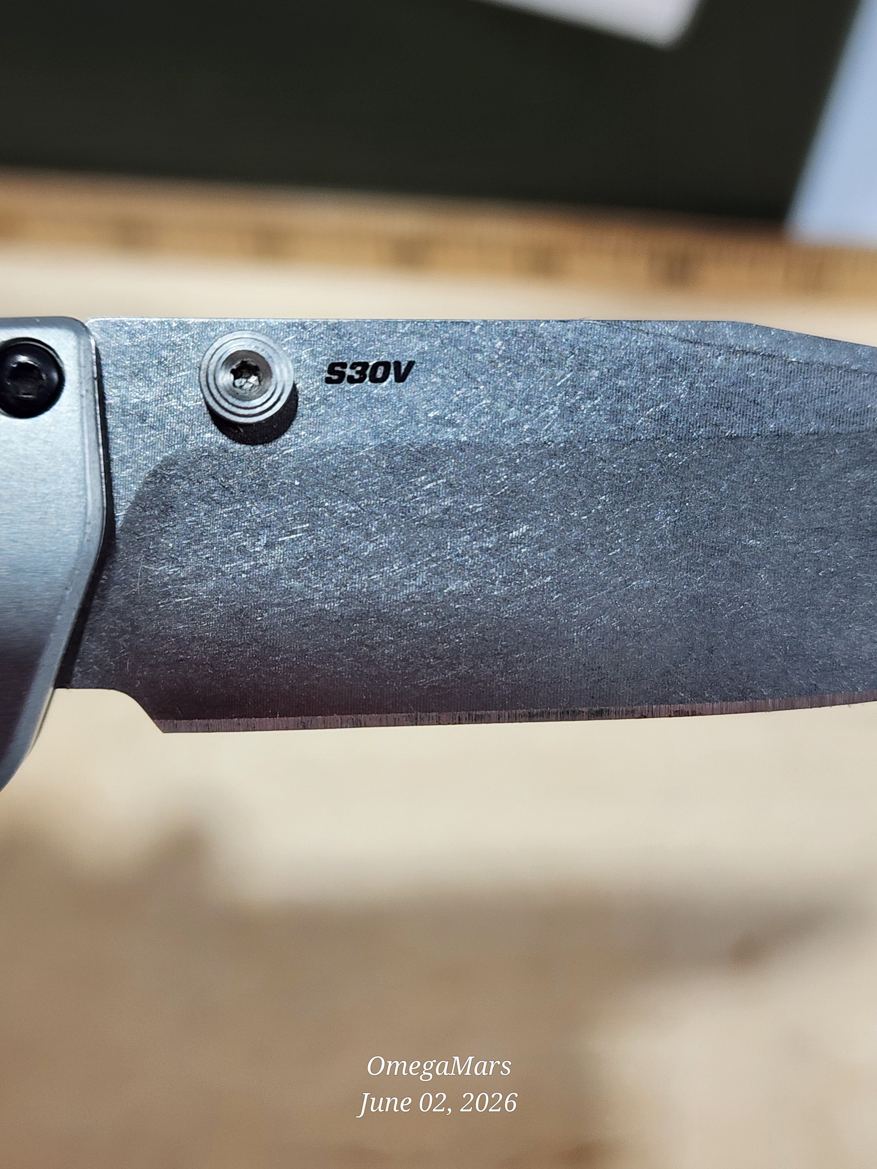 BENCHMADE 15085-2 Mini Crooked River - Light Usage - #91Gr