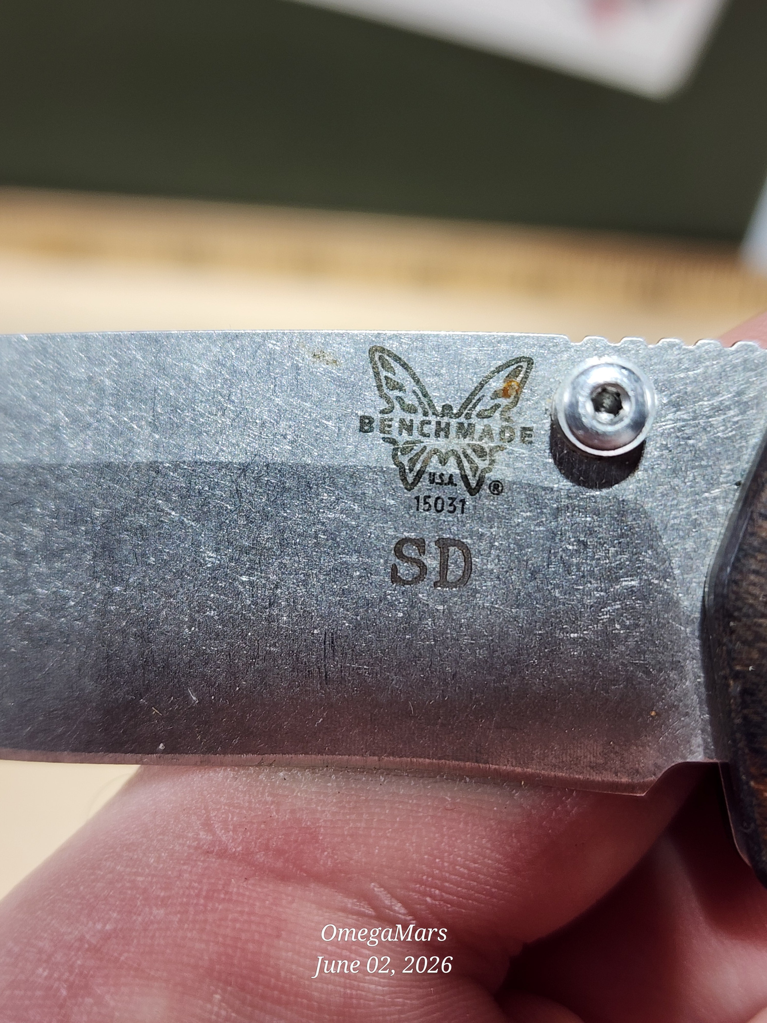 BENCHMADE 15031 - Light Usage - #92Gr