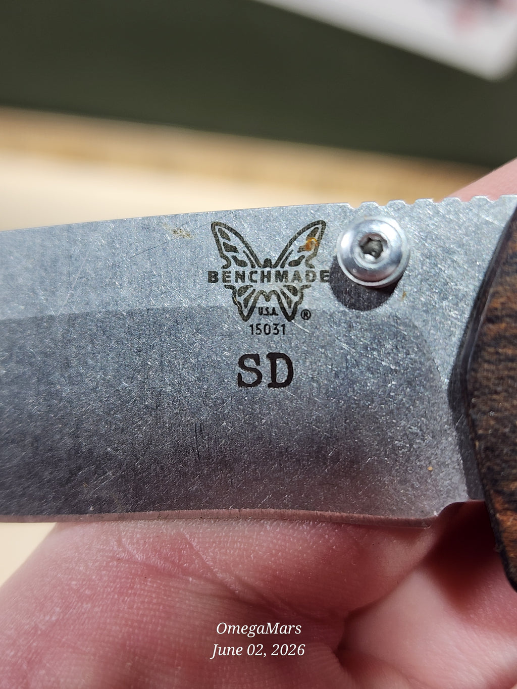 BENCHMADE 15031 - Light Usage - #92Gr