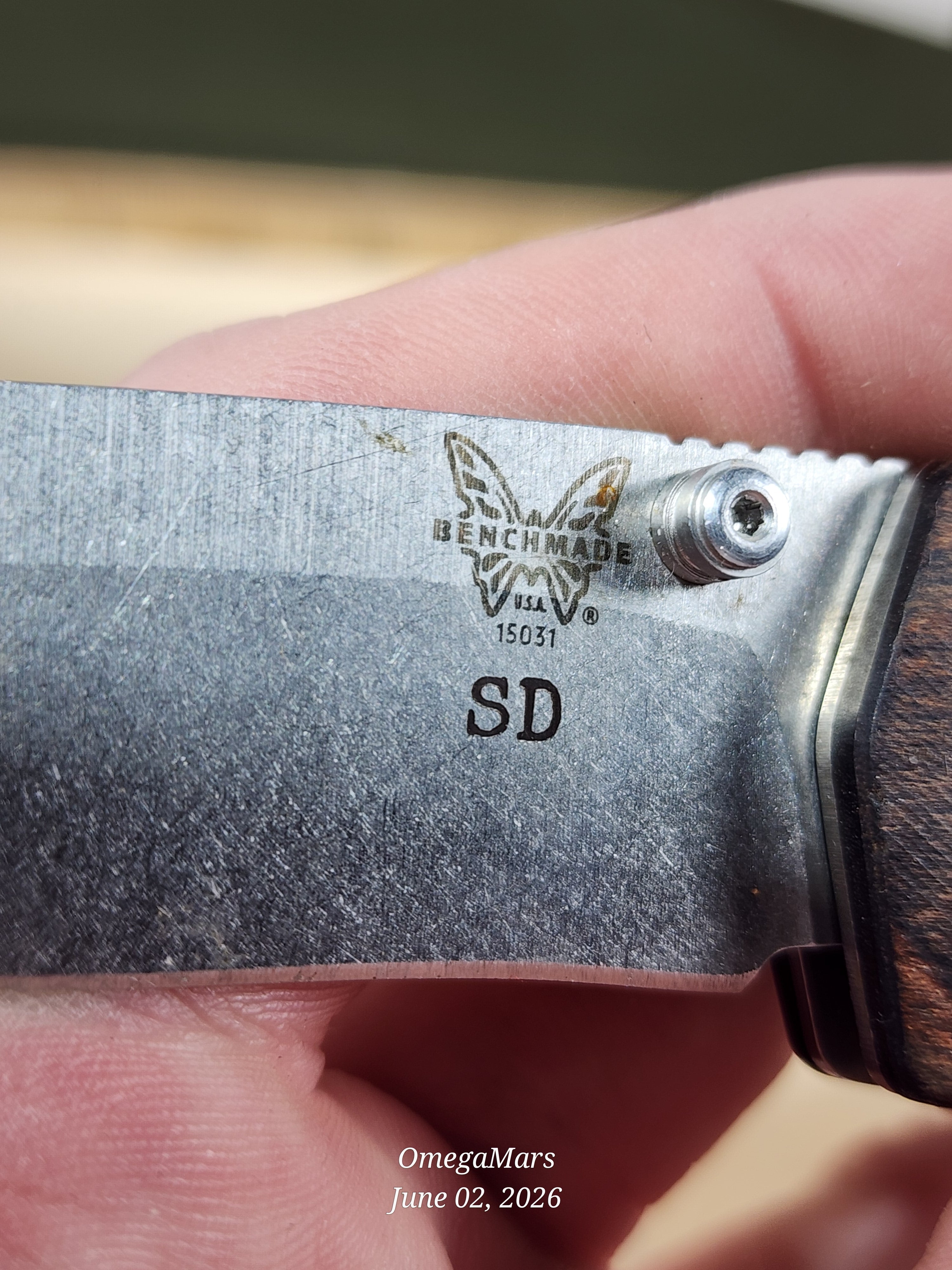 BENCHMADE 15031 - Light Usage - #92Gr