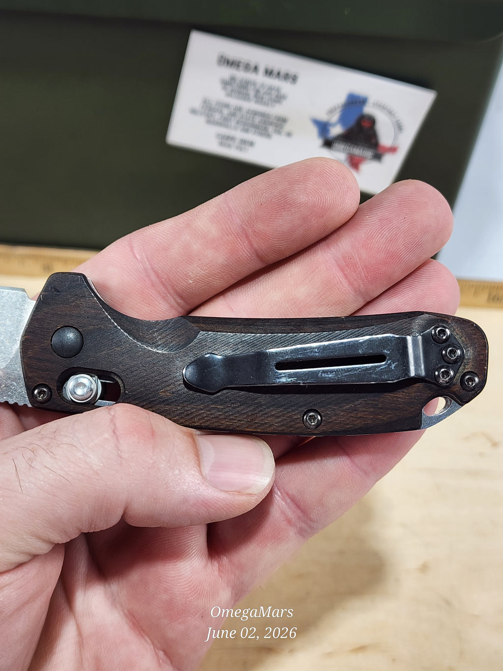 BENCHMADE 15031 - Light Usage - #93Gr