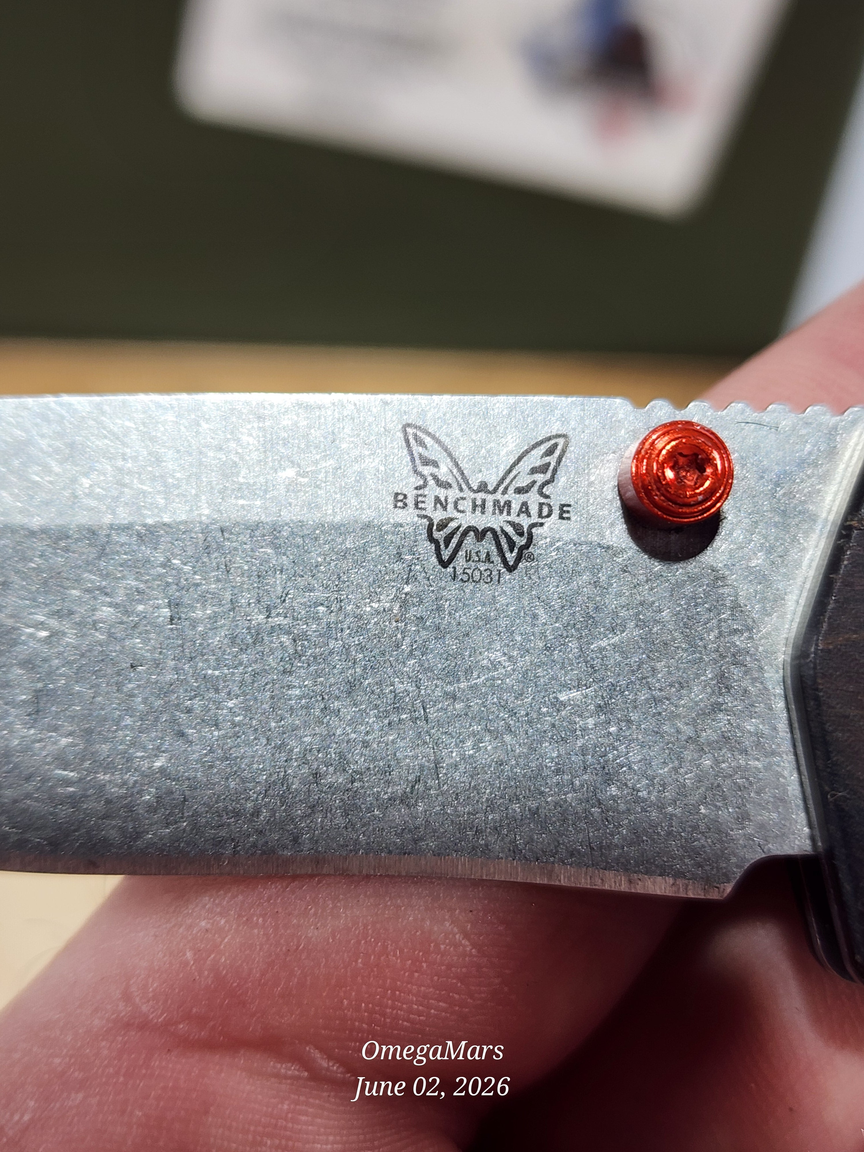 BENCHMADE 15031 - Light Usage - #93Gr