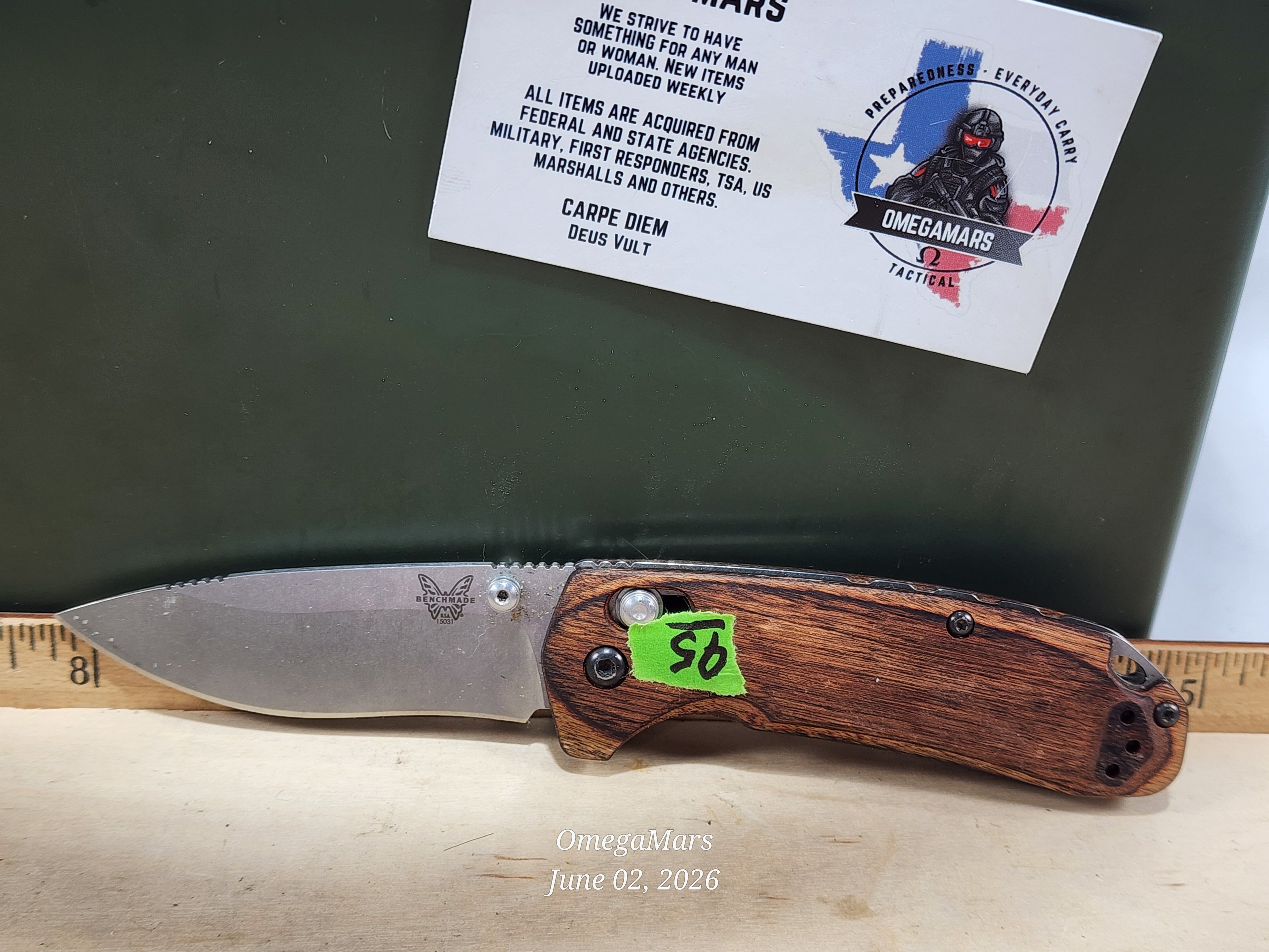BENCHMADE 15031 - Light Usage - #95Gr