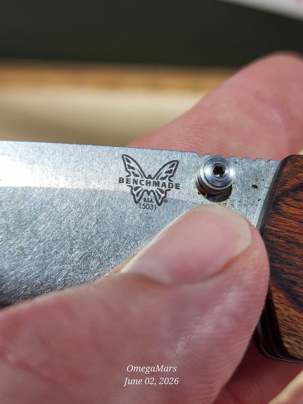 BENCHMADE 15031 - Light Usage - #95Gr