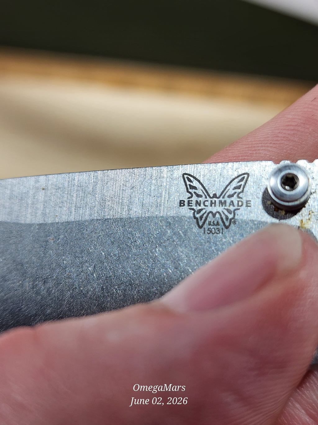 BENCHMADE 15031 - Light Usage - #95Gr