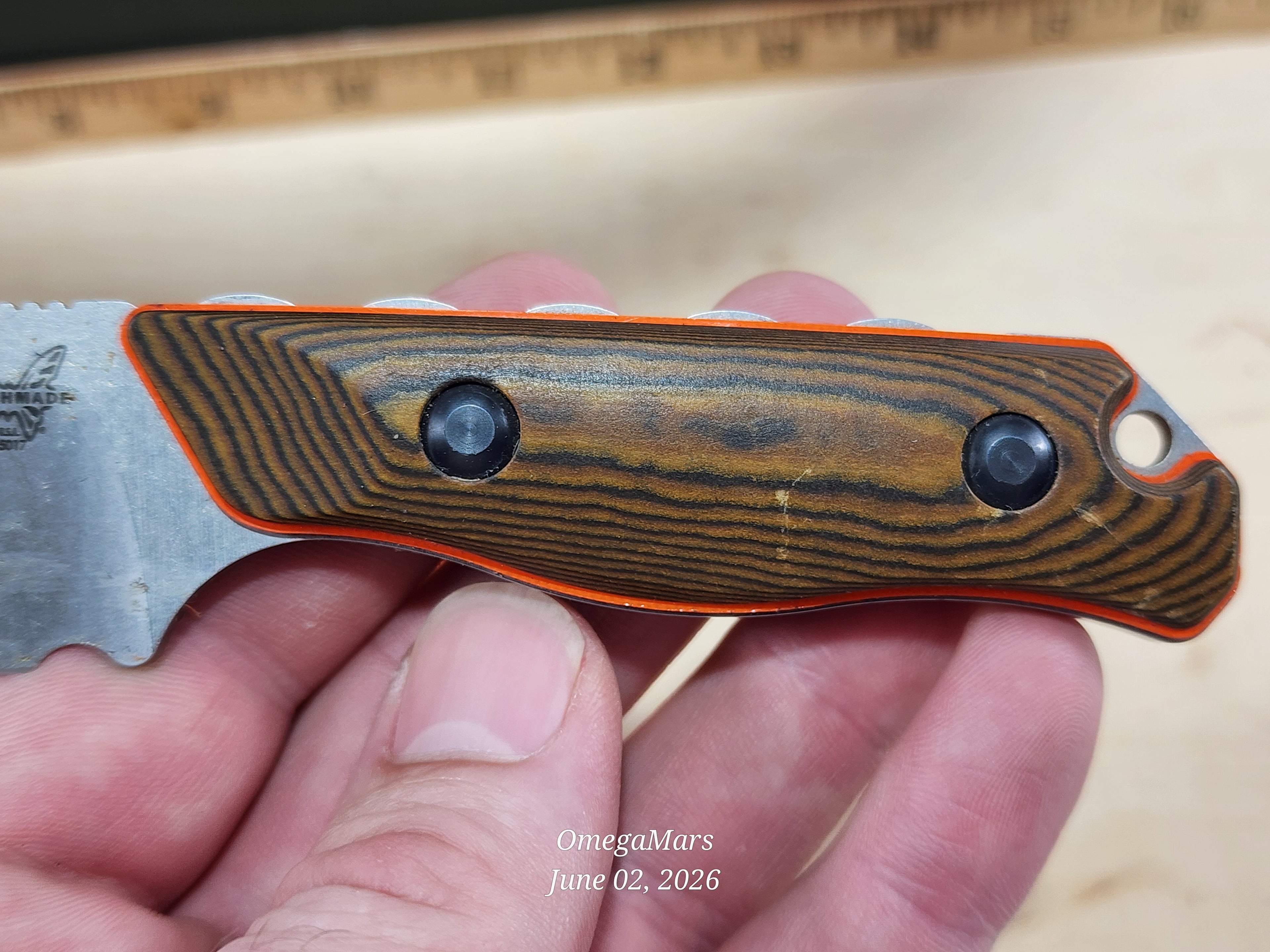 BENCHMADE 15017-1 - Light Usage/Dirty - #96Gr
