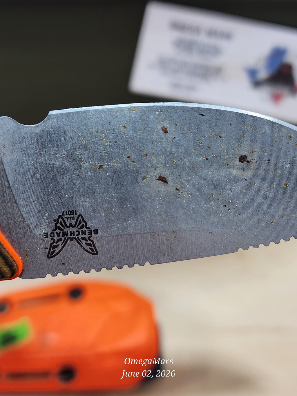 BENCHMADE 15017-1 - Light Usage/Dirty - #96Gr