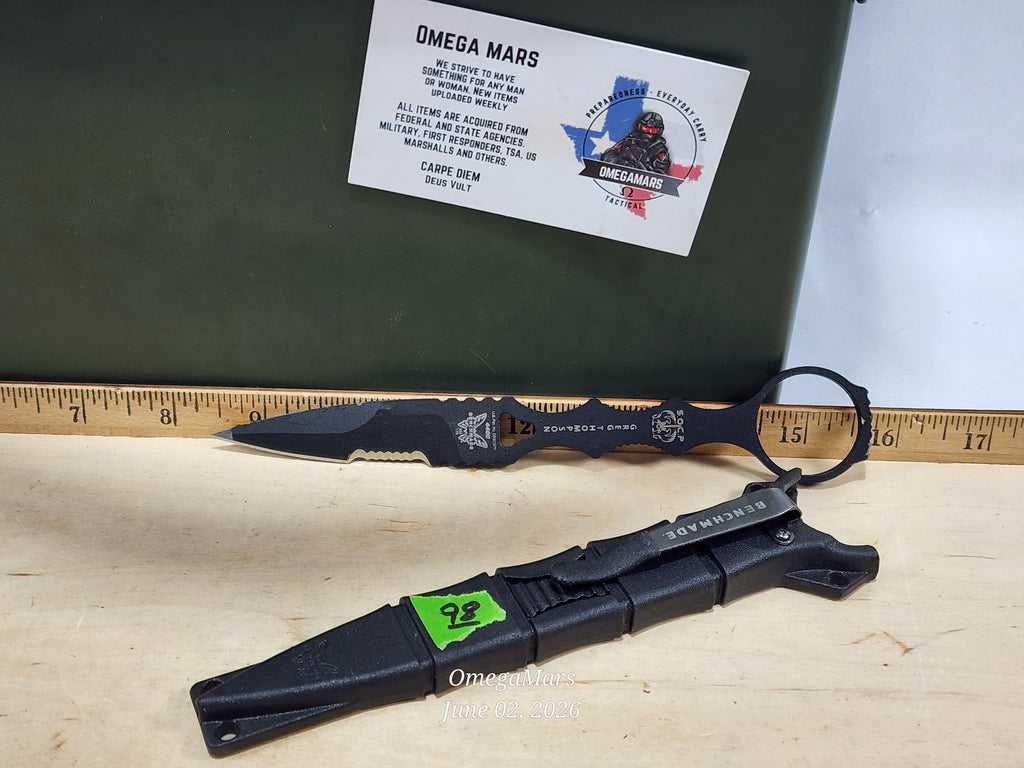 BENCHMADE 176SBK Discontinued - Rare - Light Usage - #98Gr