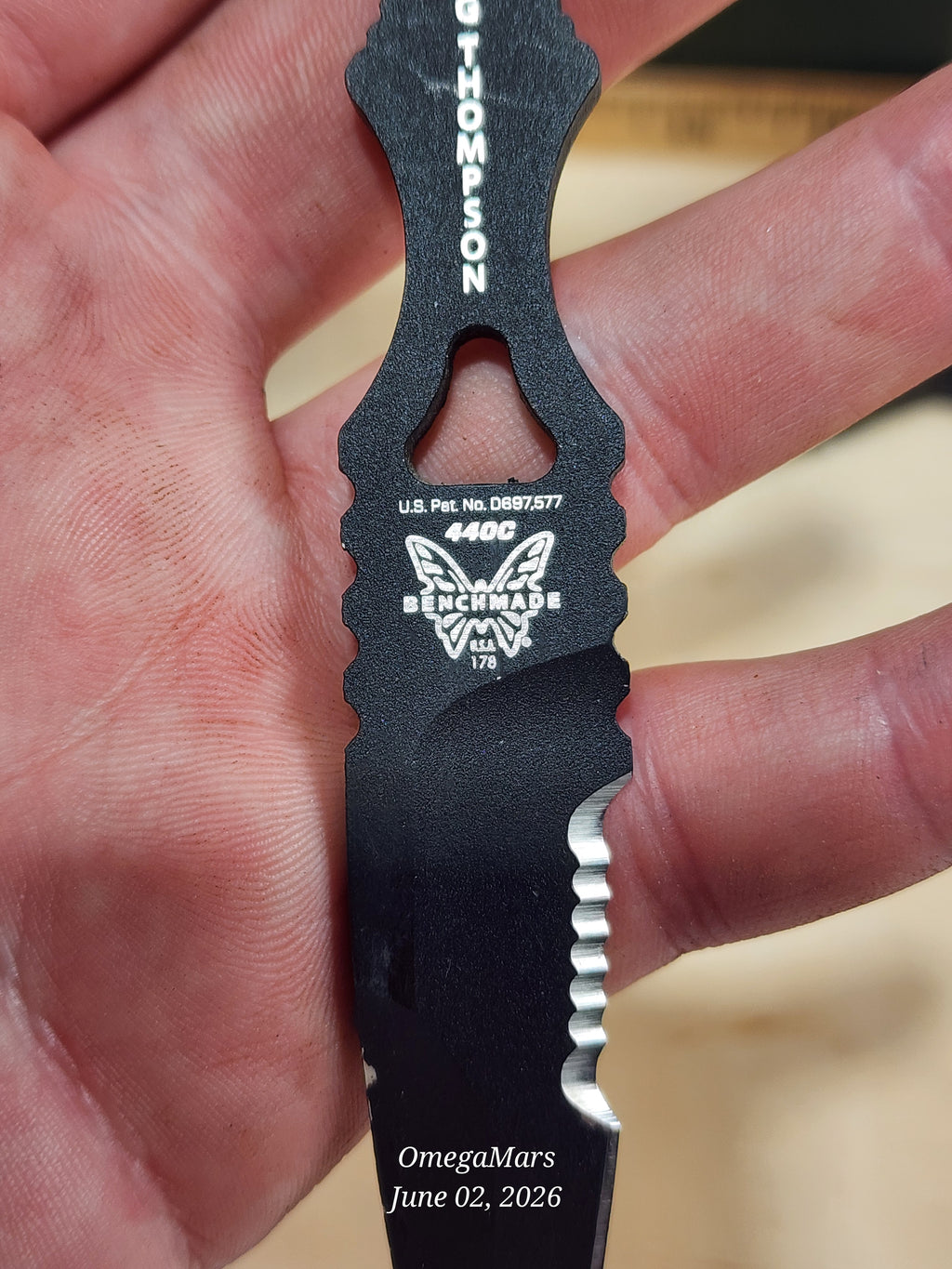 BENCHMADE 176SBK Discontinued - Rare - Light Usage - #98Gr