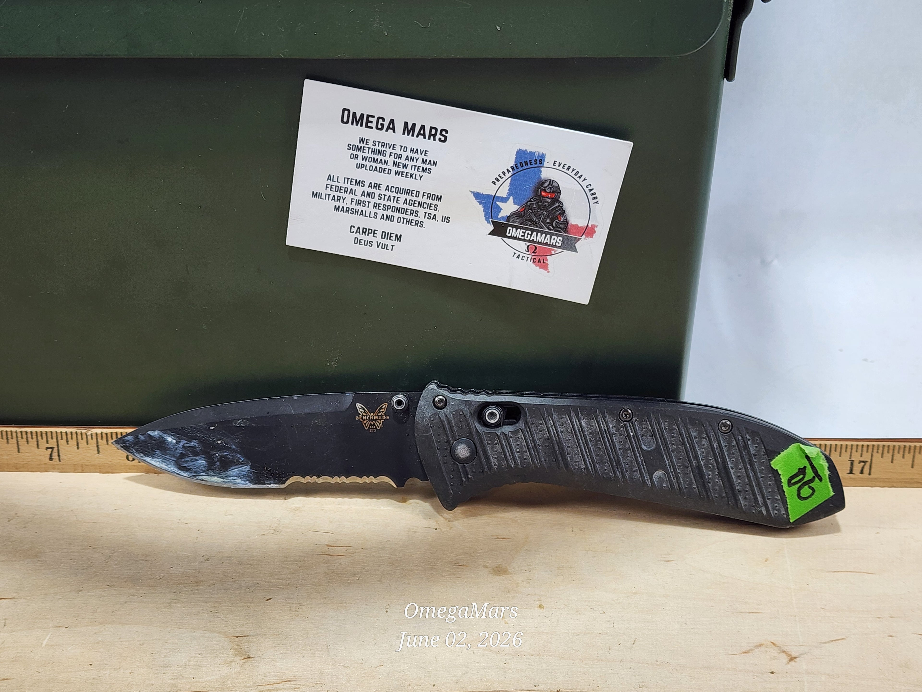 BENCHMADE 570 Presidio - Light Usage- #99Gr