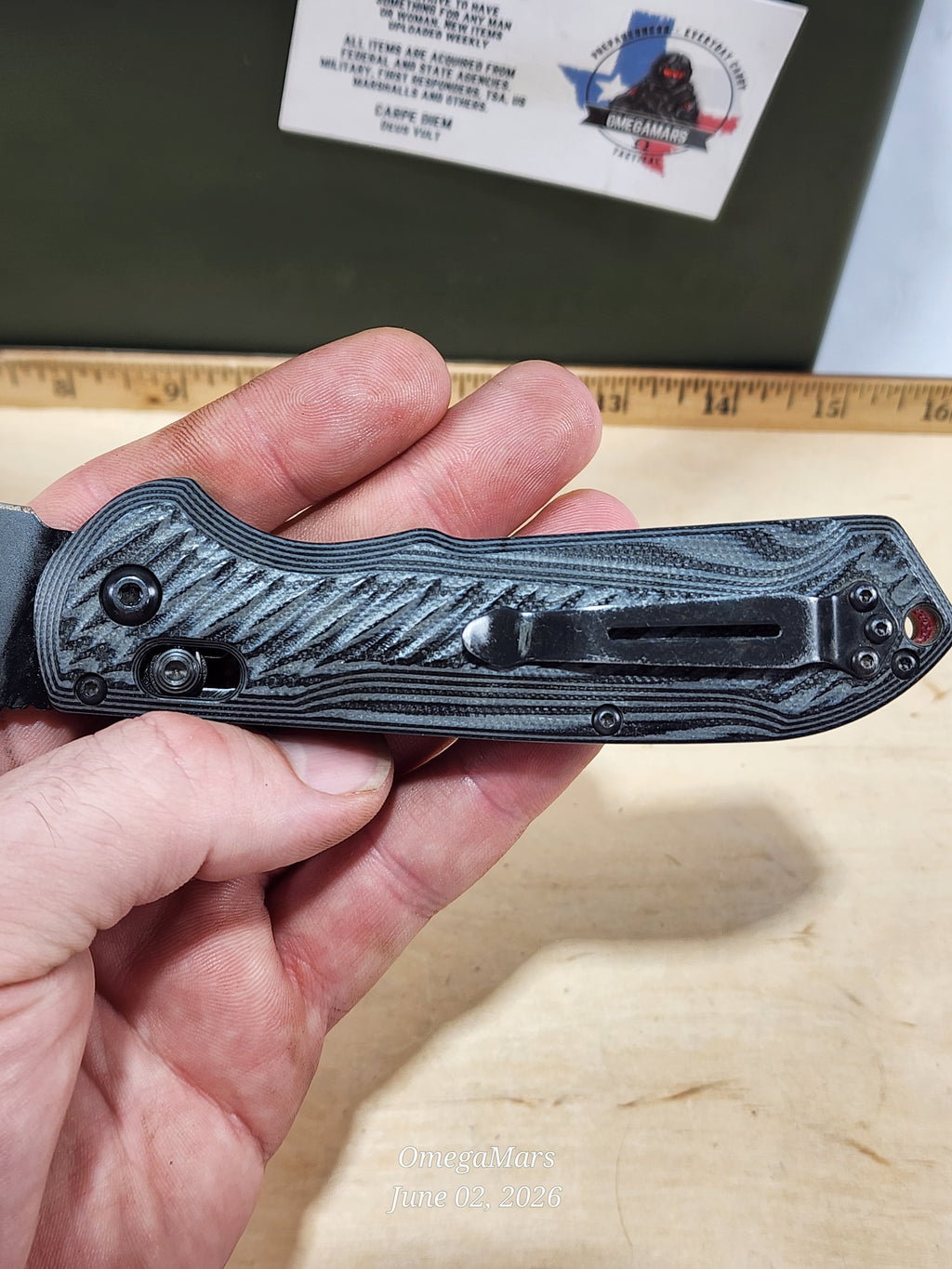 BENCHMADE Mini Freek 565BK-2 - Light Usage - #100Gr
