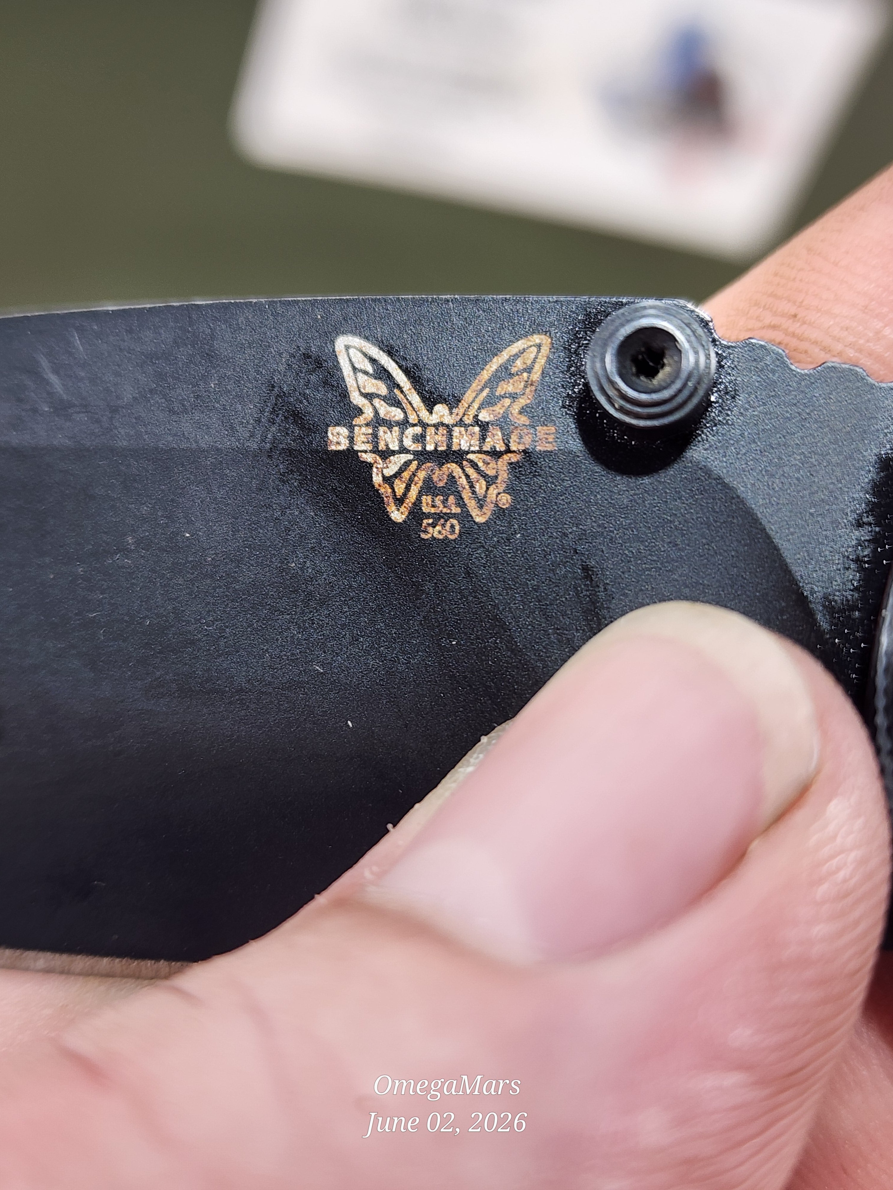 BENCHMADE Mini Freek 565BK-2 - Light Usage - #100Gr