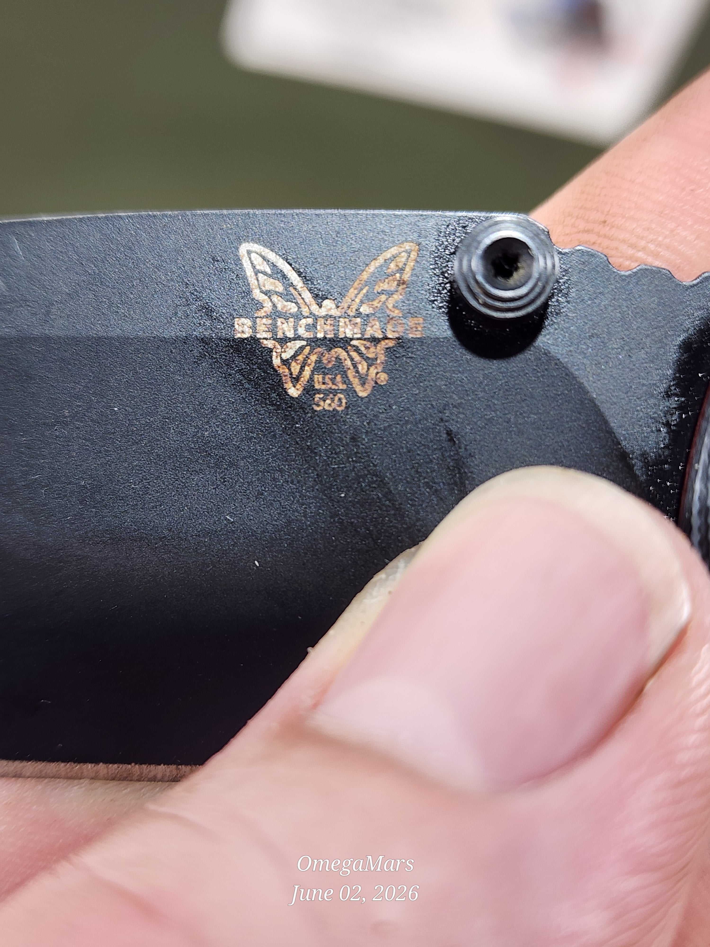 BENCHMADE Mini Freek 565BK-2 - Light Usage - #100Gr