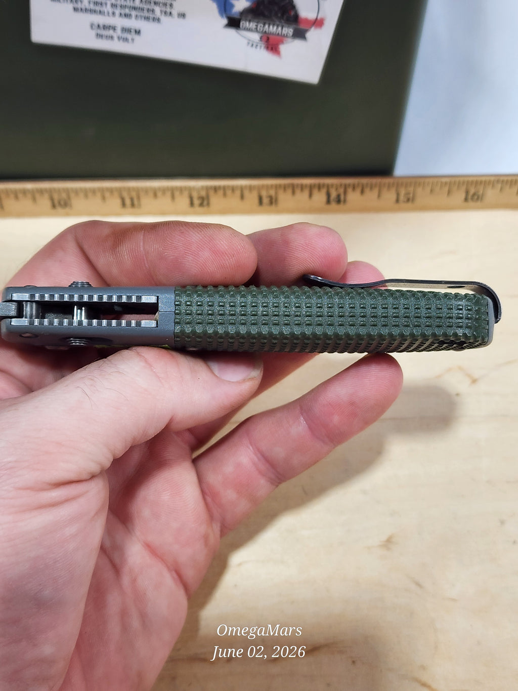 BENCHMADE 430 - CPM-D2 Steel - Light Usage - #102Gr