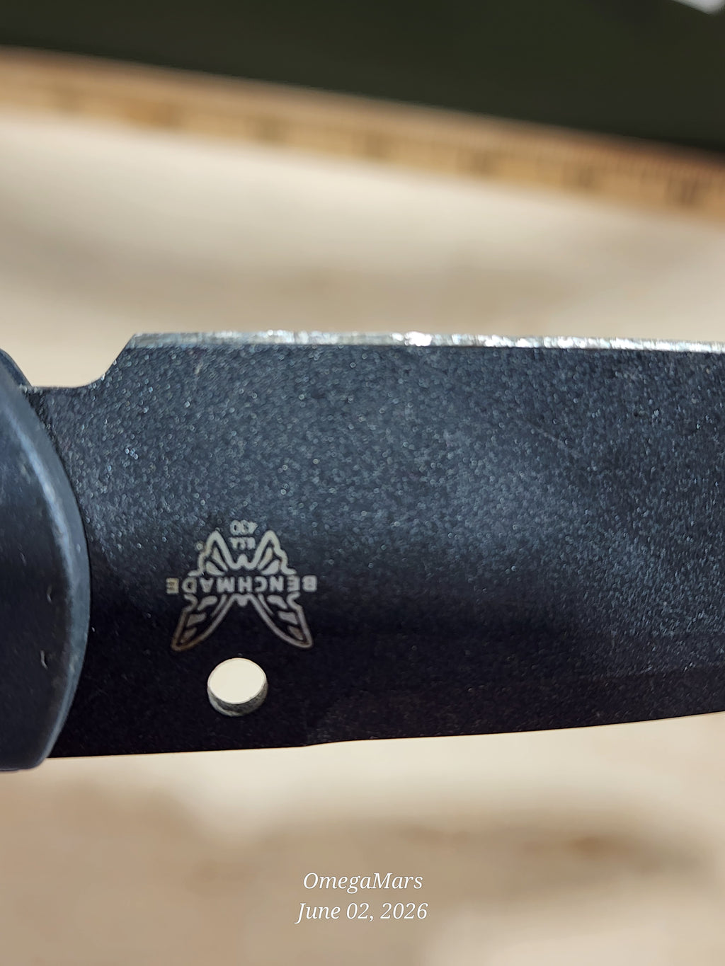BENCHMADE 430 - CPM-D2 Steel - Light Usage - #102Gr