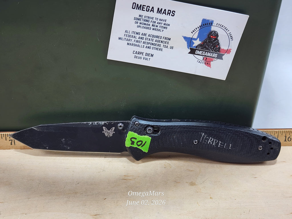BENCHMADE 583 Barrage S30V - Light Usage - #103Gr