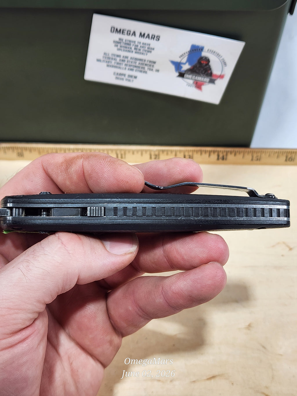 BENCHMADE 583 Barrage S30V - Light Usage - #103Gr