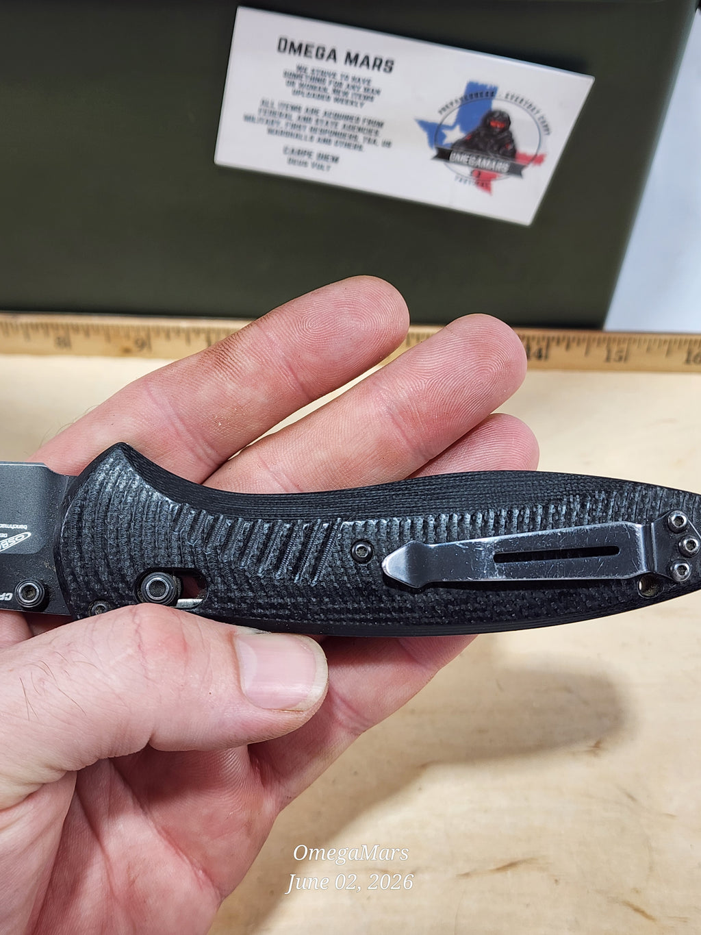 BENCHMADE 583 Barrage S30V - Light Usage - #103Gr