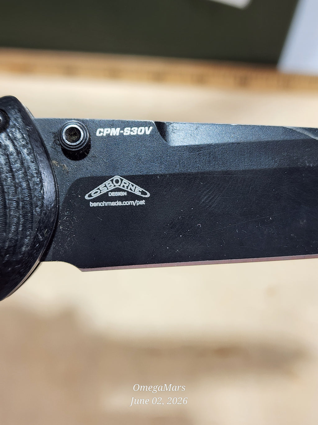 BENCHMADE 583 Barrage S30V - Light Usage - #103Gr