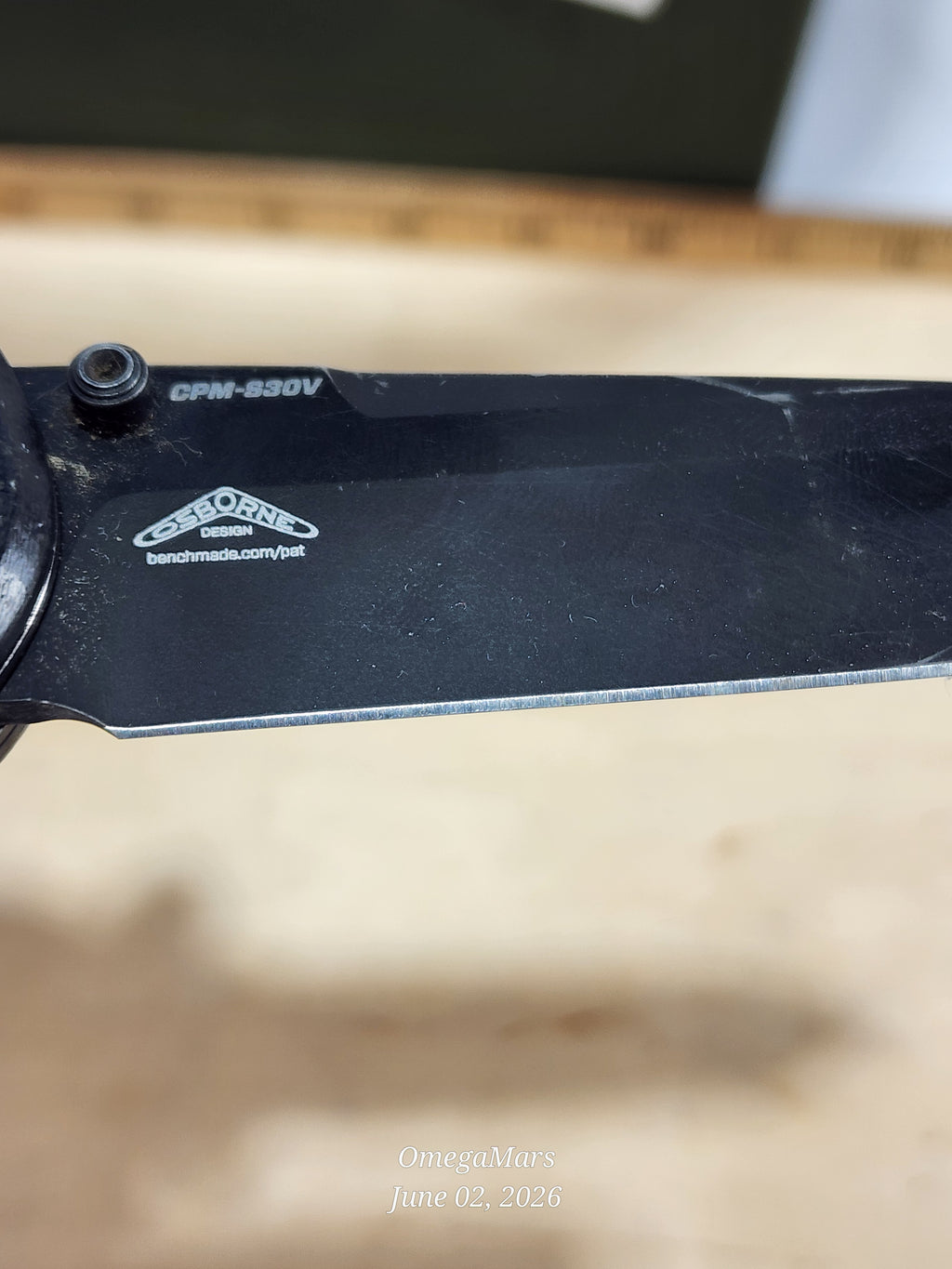 BENCHMADE 583 Barrage S30V - Light Usage - #103Gr