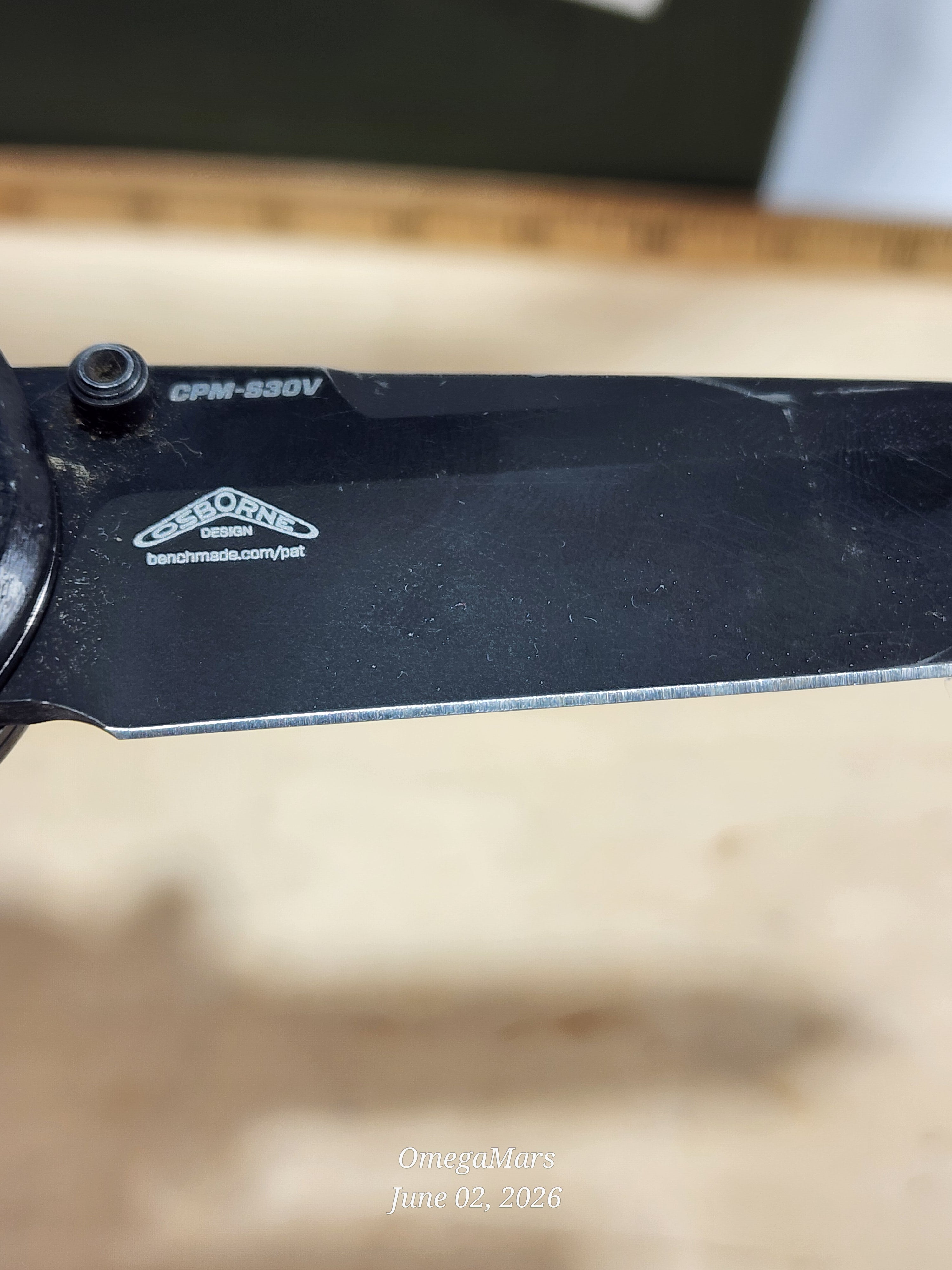 BENCHMADE 583 Barrage S30V - Light Usage - #103Gr