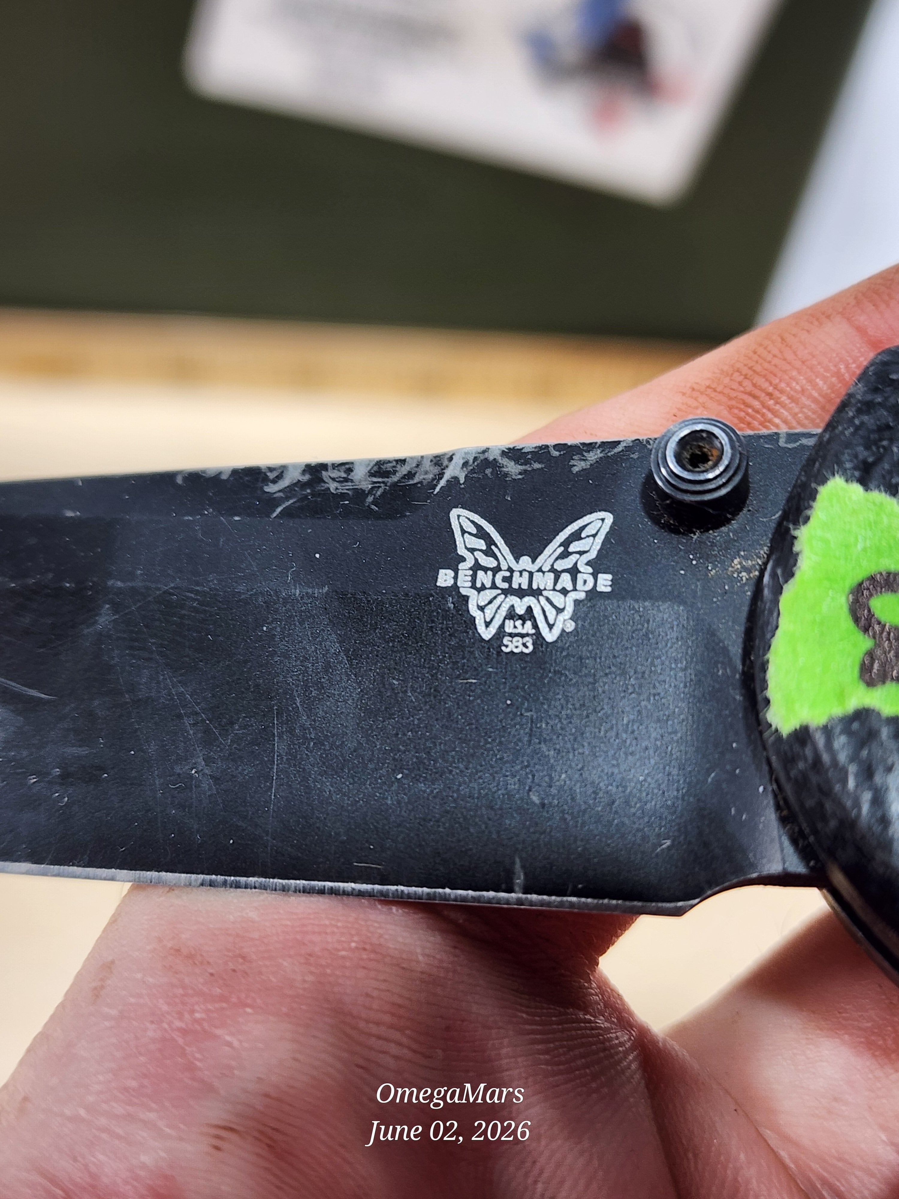 BENCHMADE 583 Barrage S30V - Light Usage - #103Gr