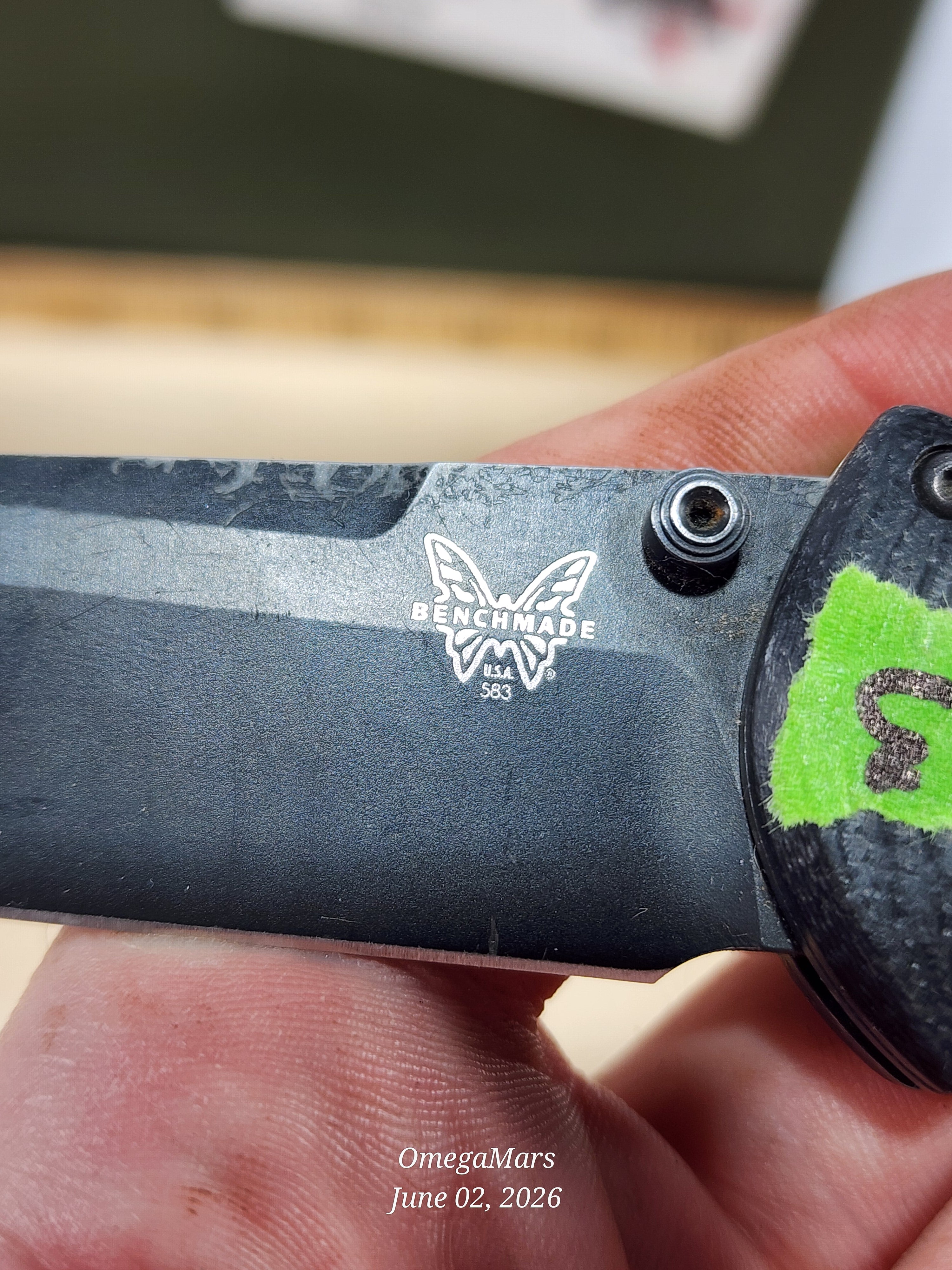 BENCHMADE 583 Barrage S30V - Light Usage - #103Gr