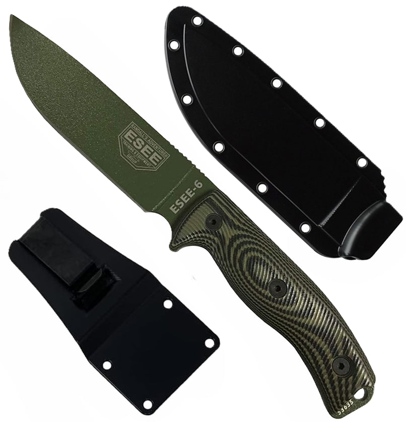 ESEE Model 6 Fixed Blade OD - ES6POD003  - BRAND NEW