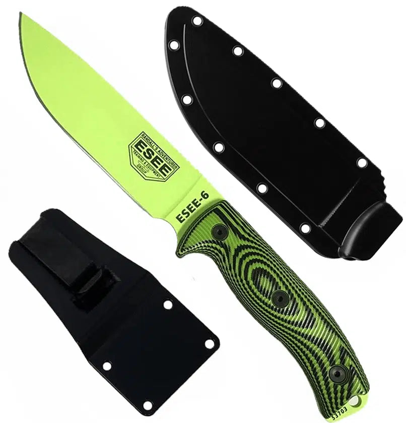 ESEE Model 6 Fixed Blade Venom - ES6PVG007  - BRAND NEW