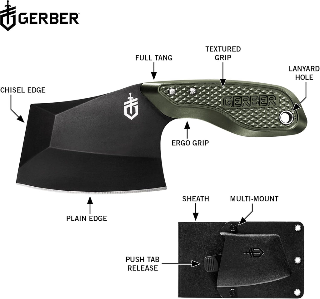 Gerber Tri-Tip Mini Cleaver Brand New