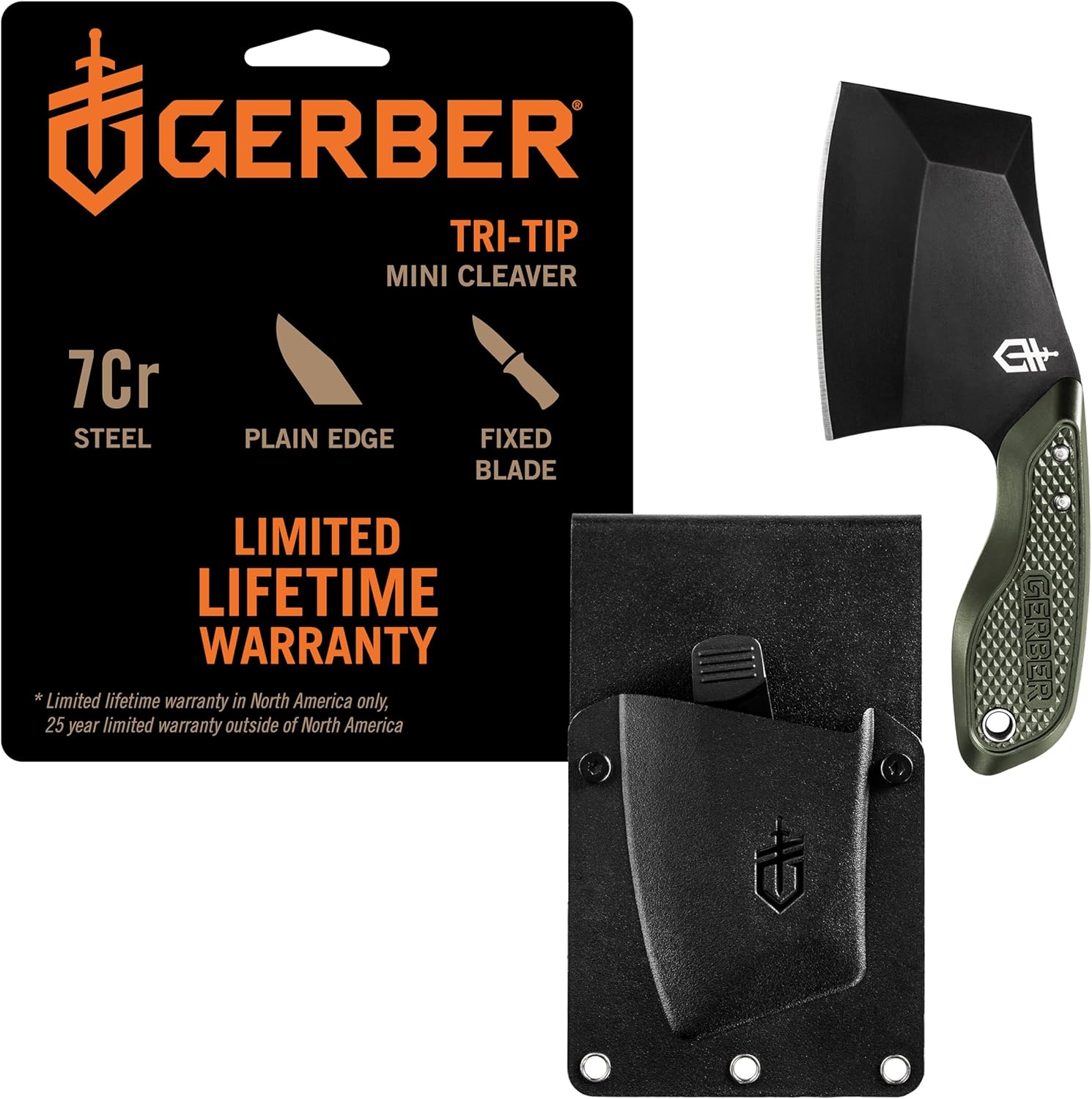 Gerber Tri-Tip Mini Cleaver Brand New