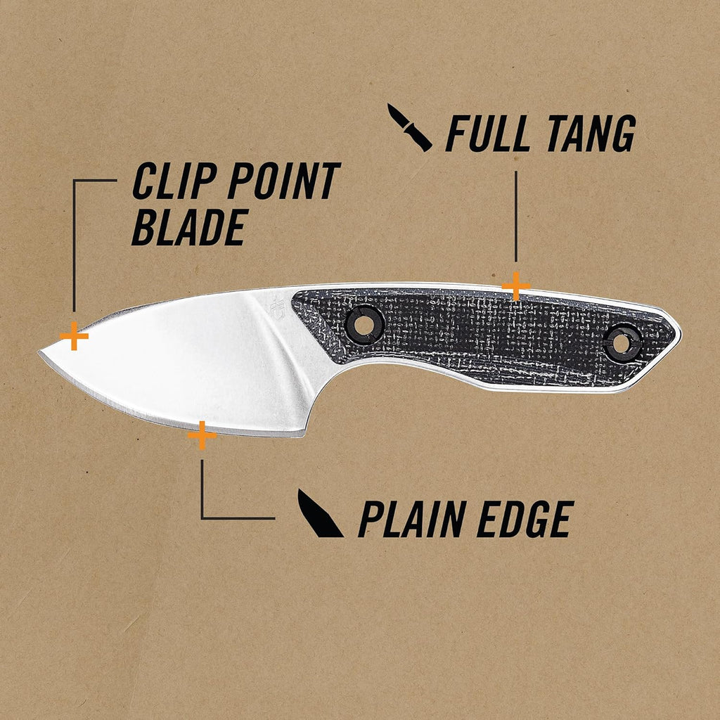 Gerber Stowe Fixed Blade Micarta