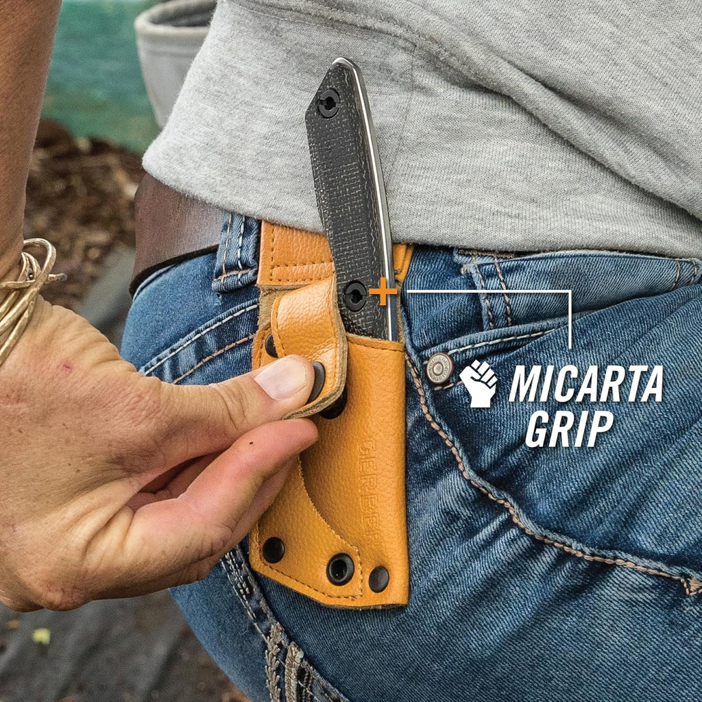 Gerber Stowe Fixed Blade Micarta