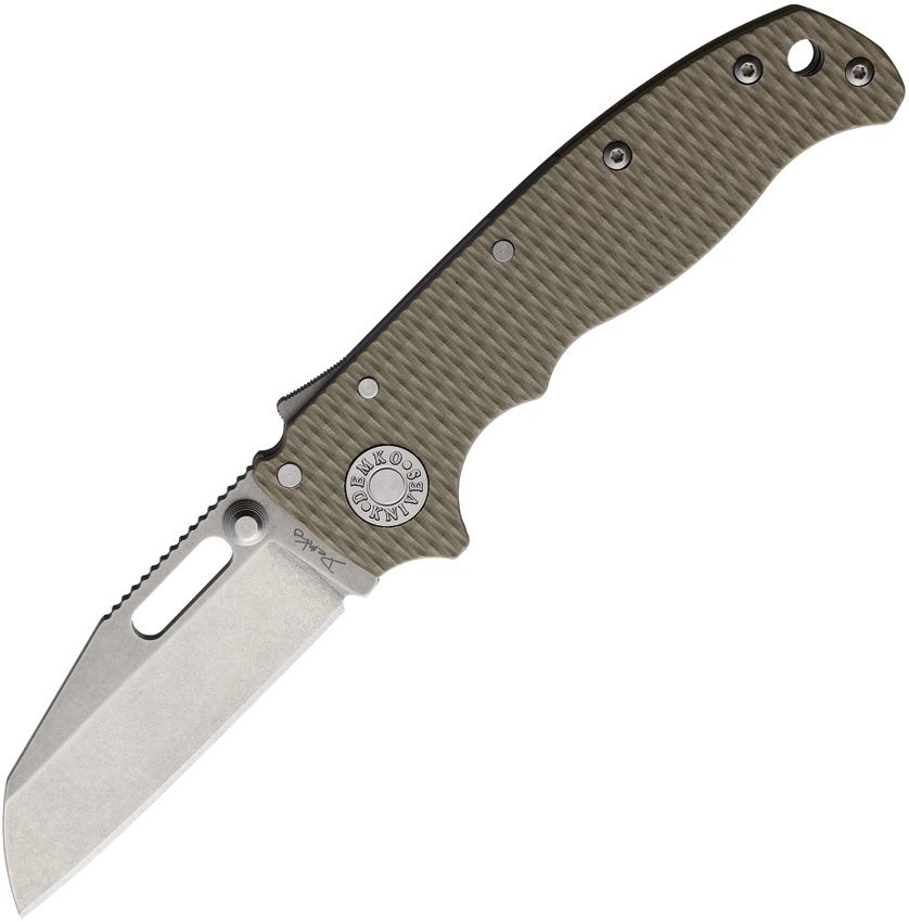 DEMKO AD 20.5 Shark-Lock S35VN Tan