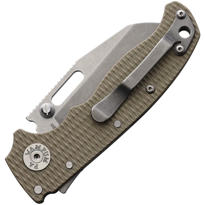DEMKO AD 20.5 Shark-Lock S35VN Tan