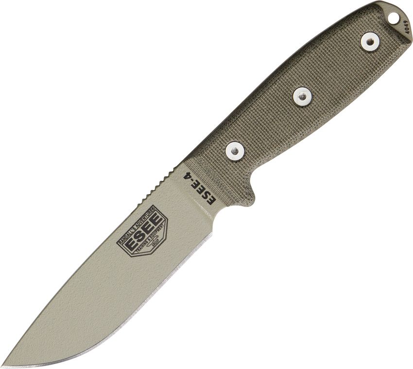 ESEE Model 4 Plain Edge - ES4PMBDT