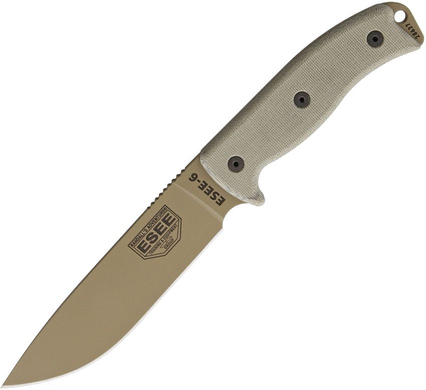 ESEE Model 6 Tactical Dark Earth - ES6PDE  - BRAND NEW